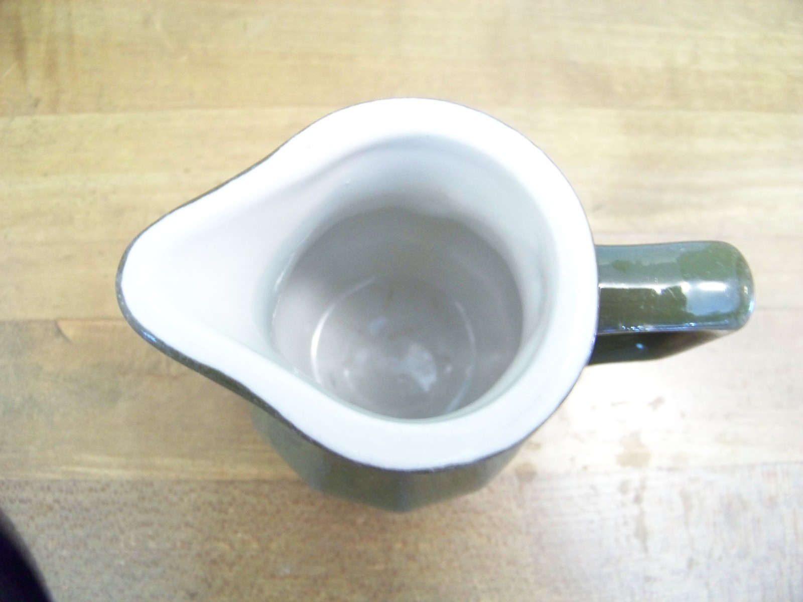 Hall Creamer – Dark Green – Large