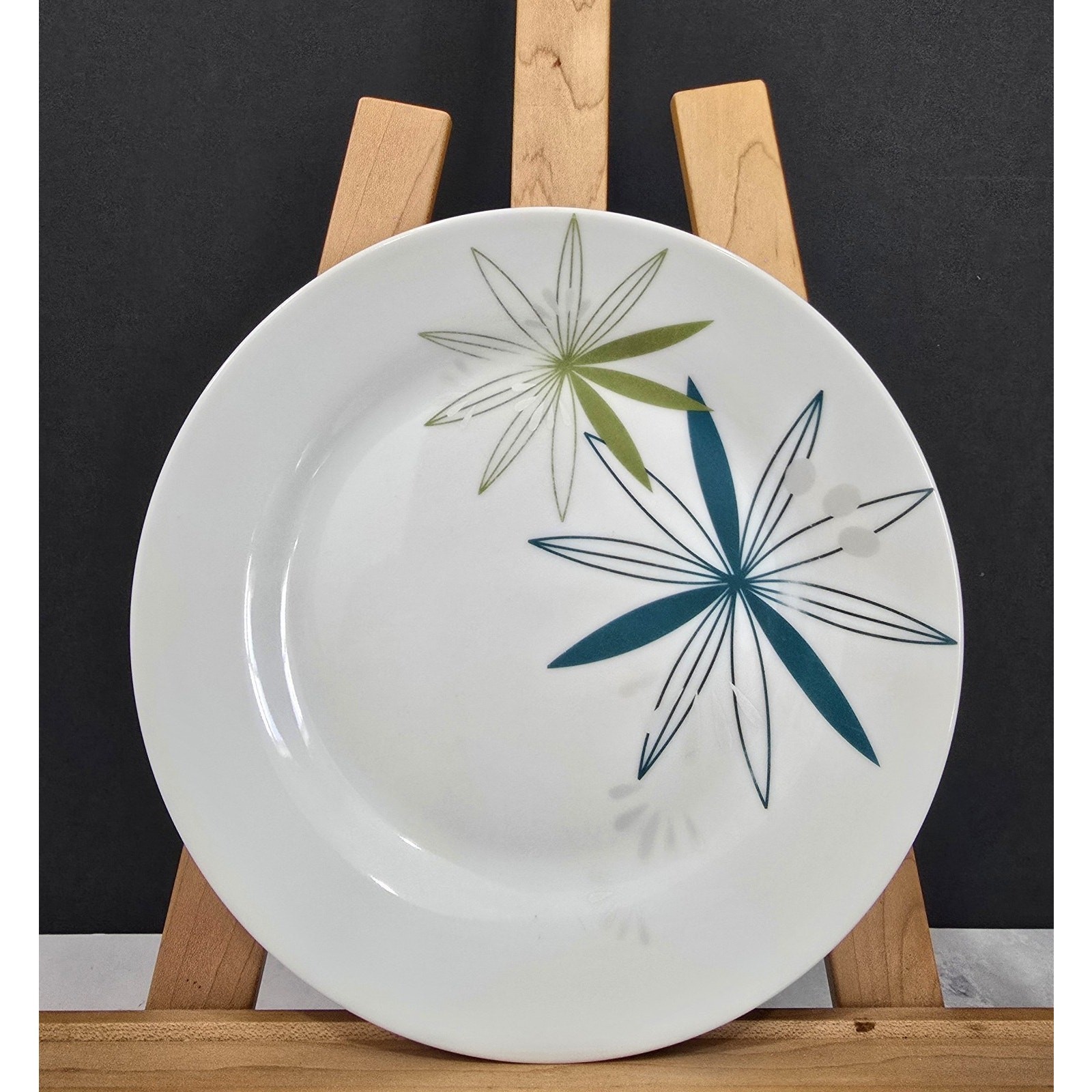 Pier 1 MCM Design Kui Hua 8 1/8 Inch Salad Plate-Set of 3