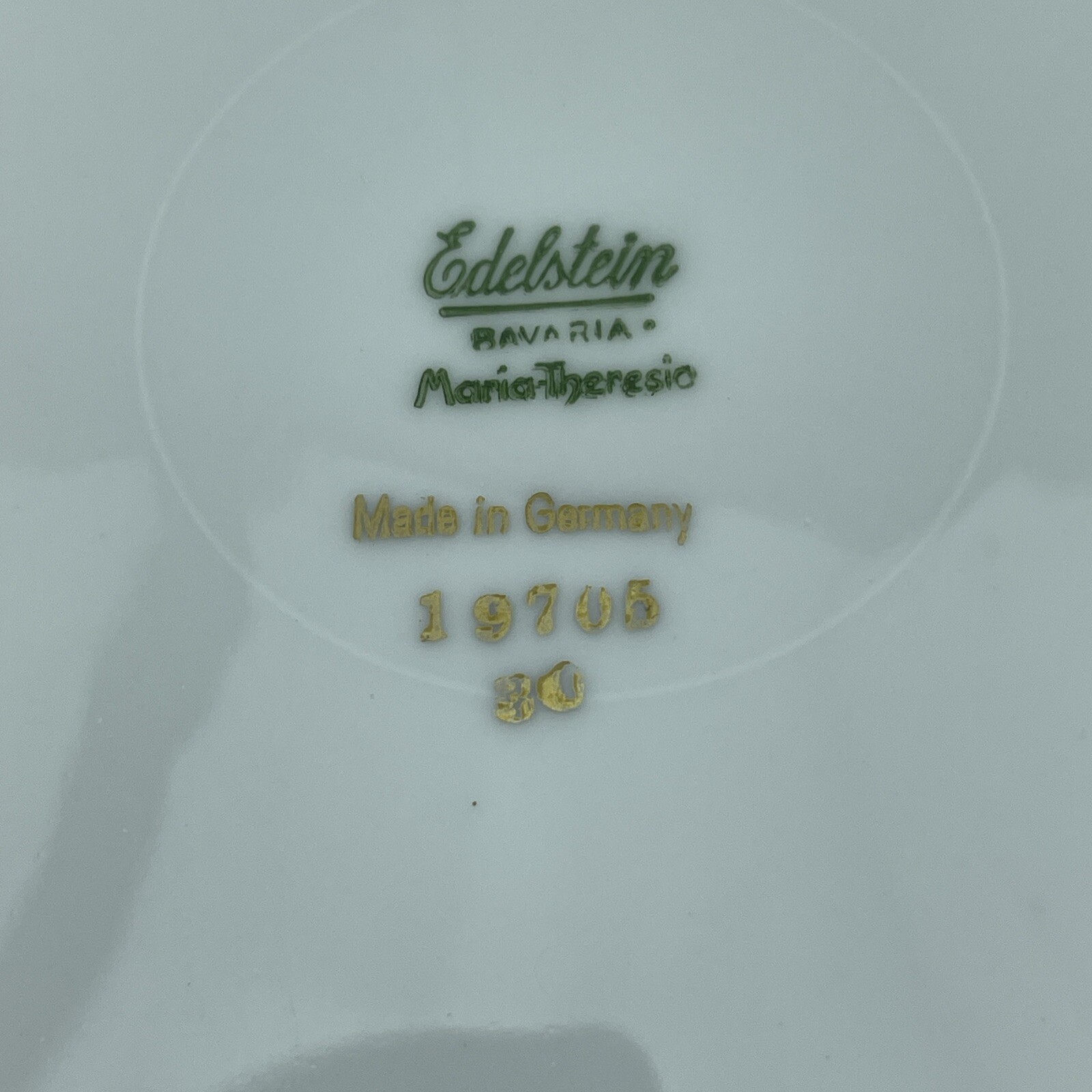 Edelstein Bavaria Maria-Theresia OAKLAND 19705 30 Dinner Plate 10″