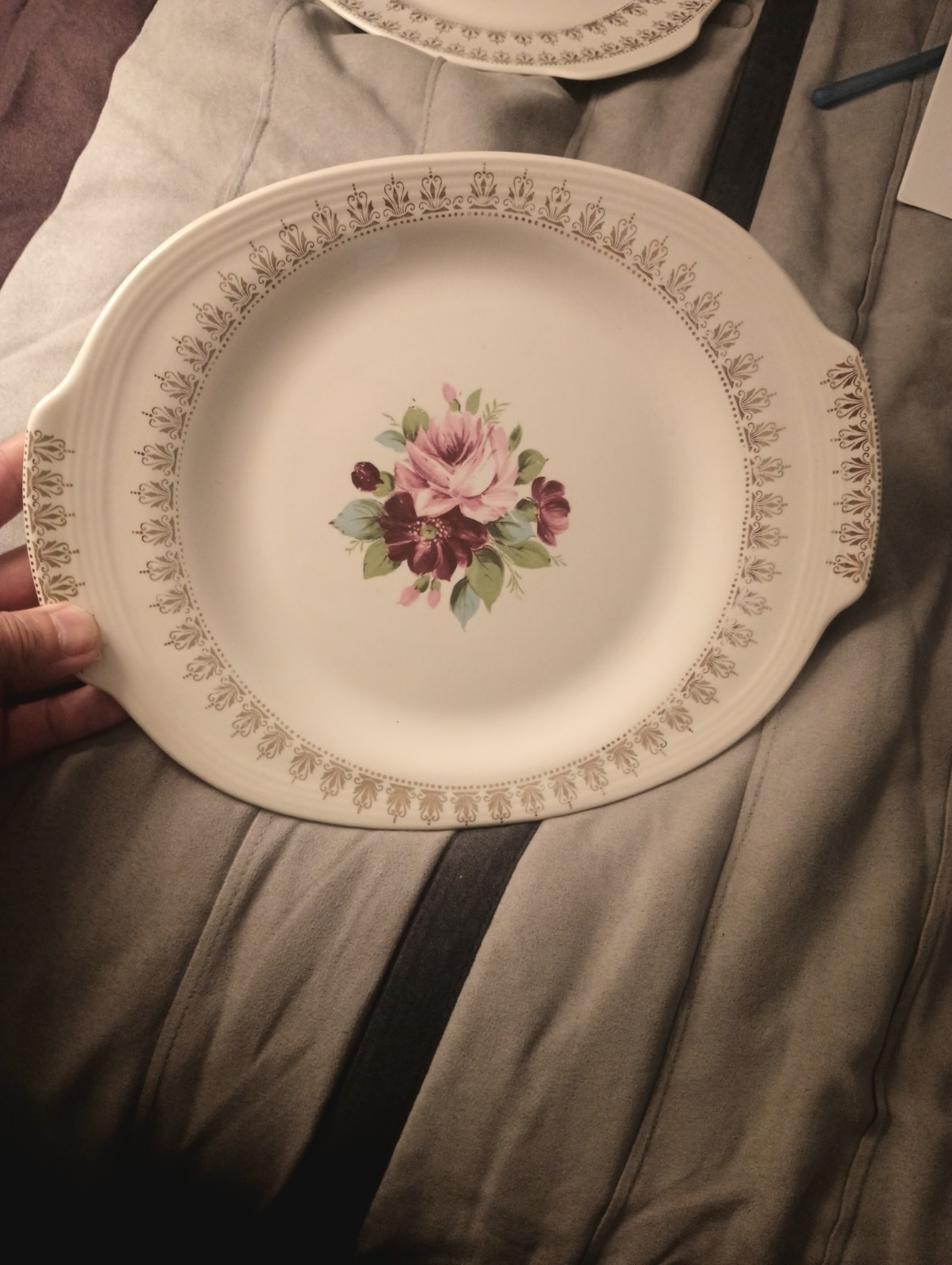 The Aristocrat Triumph American Limoges 12″ Serving Platter