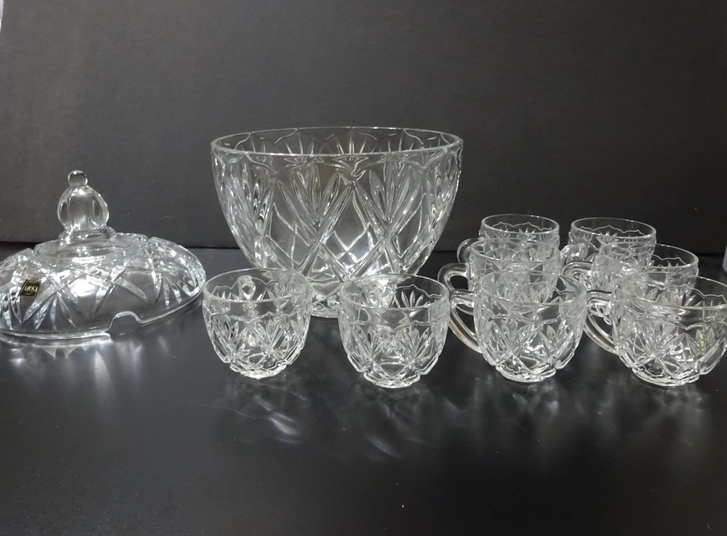 Mikasa Roxborough SA 809/951 Punch Bowl Set 10 pc Germany NIB CR16