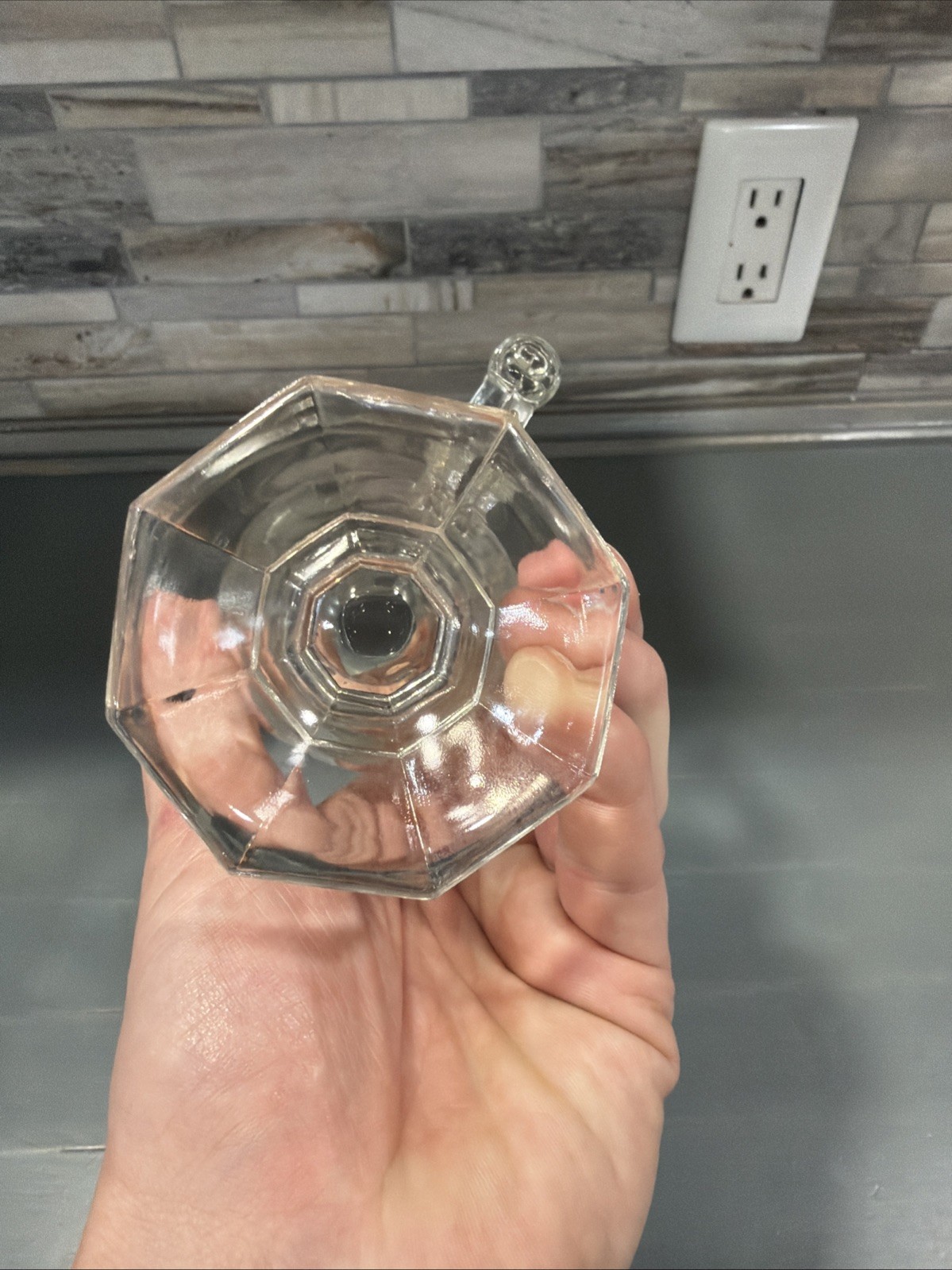 Vintage Baltimore Pear Footed Creamer Jeanette Glass Co.