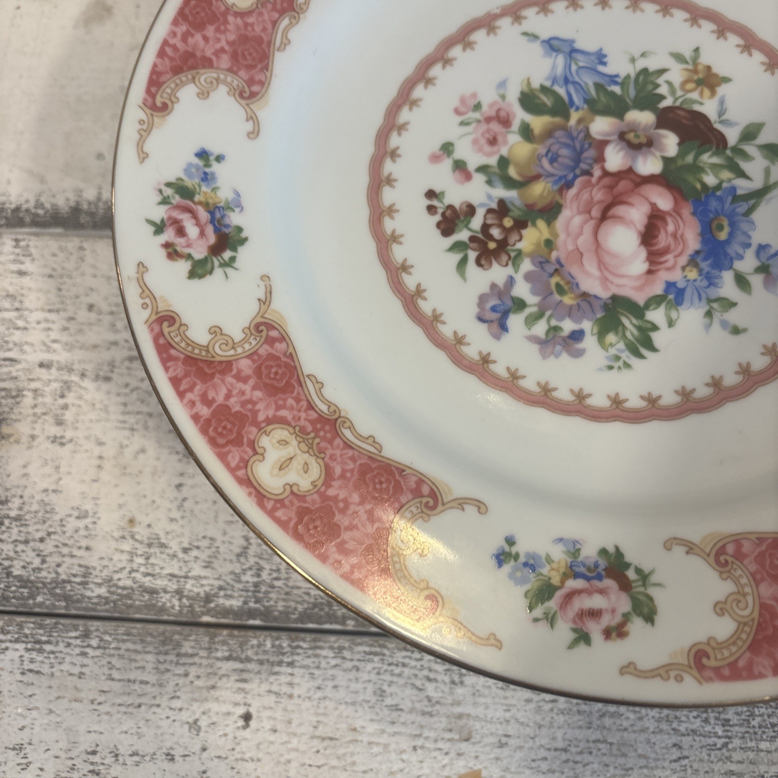 Vintage Remington Spring Garden Red Sea Dinner Plate 10.25″ – Choose QTY