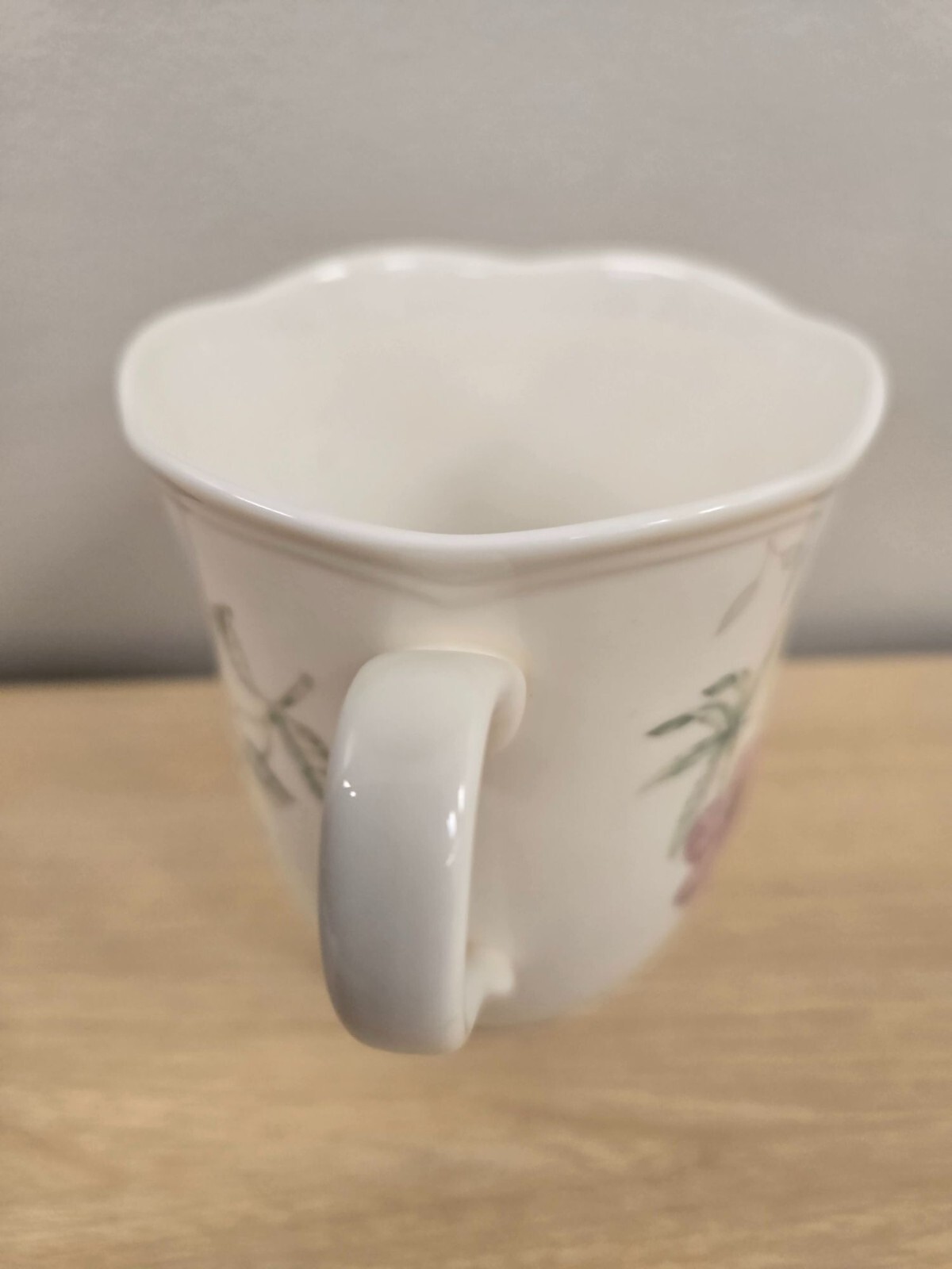 Lenox Dragonfly, Butterfly, and Bee Mug With Floral & Insect Design