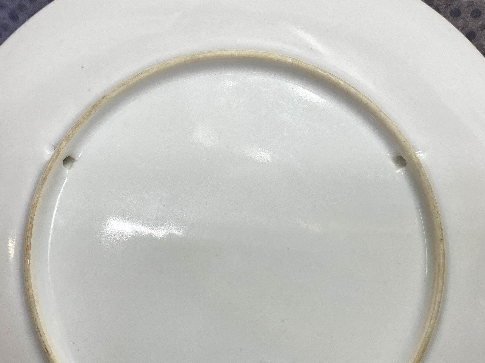 Set of 4 ~ Vintage “FRUIT” Ucagco Ceramics ~ Japan ~ Wall Plates ~ Signed ~ 8″