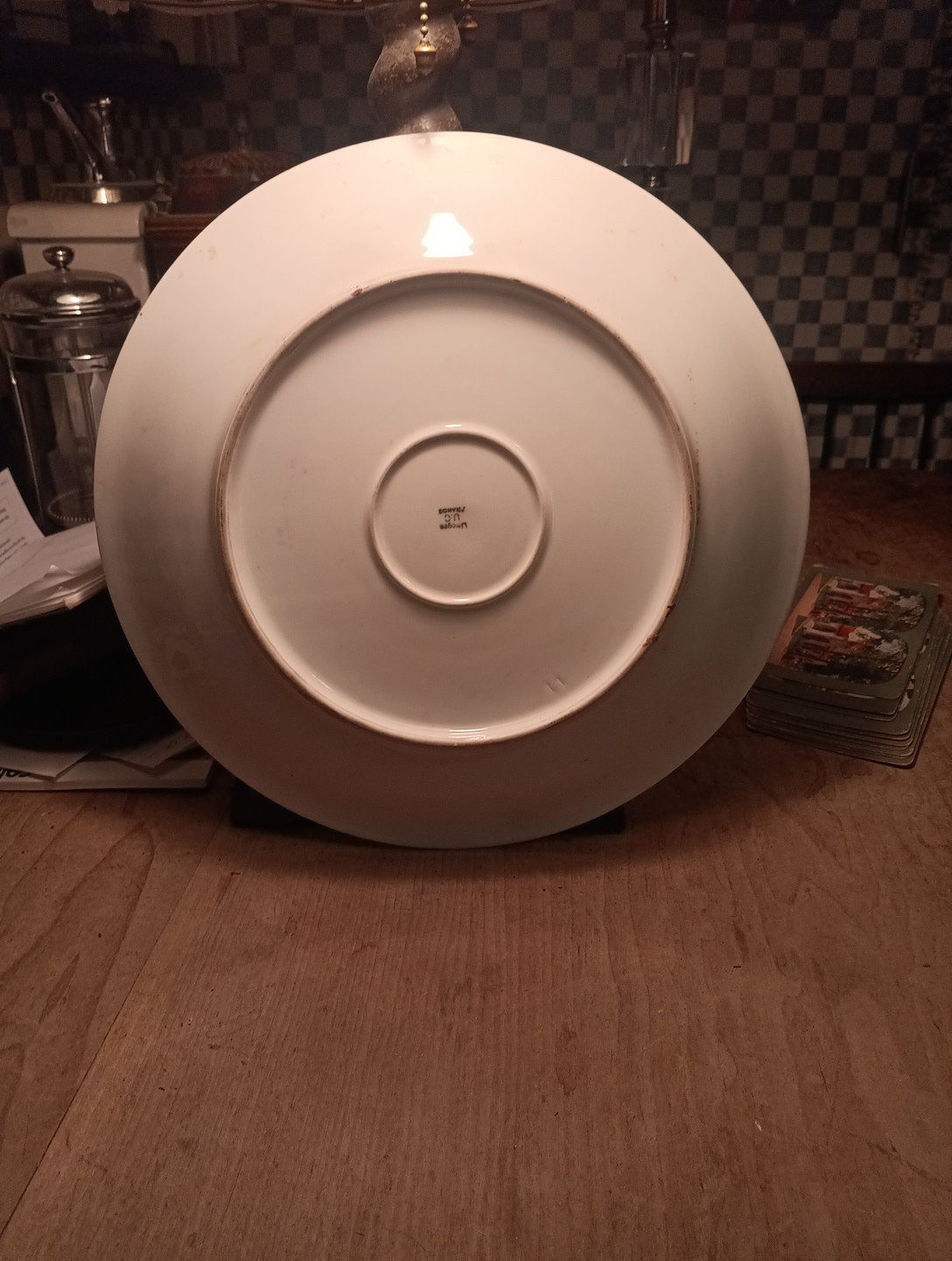 Limoges 12. 1/2 Inches Diameter Rabbits Charger Plate