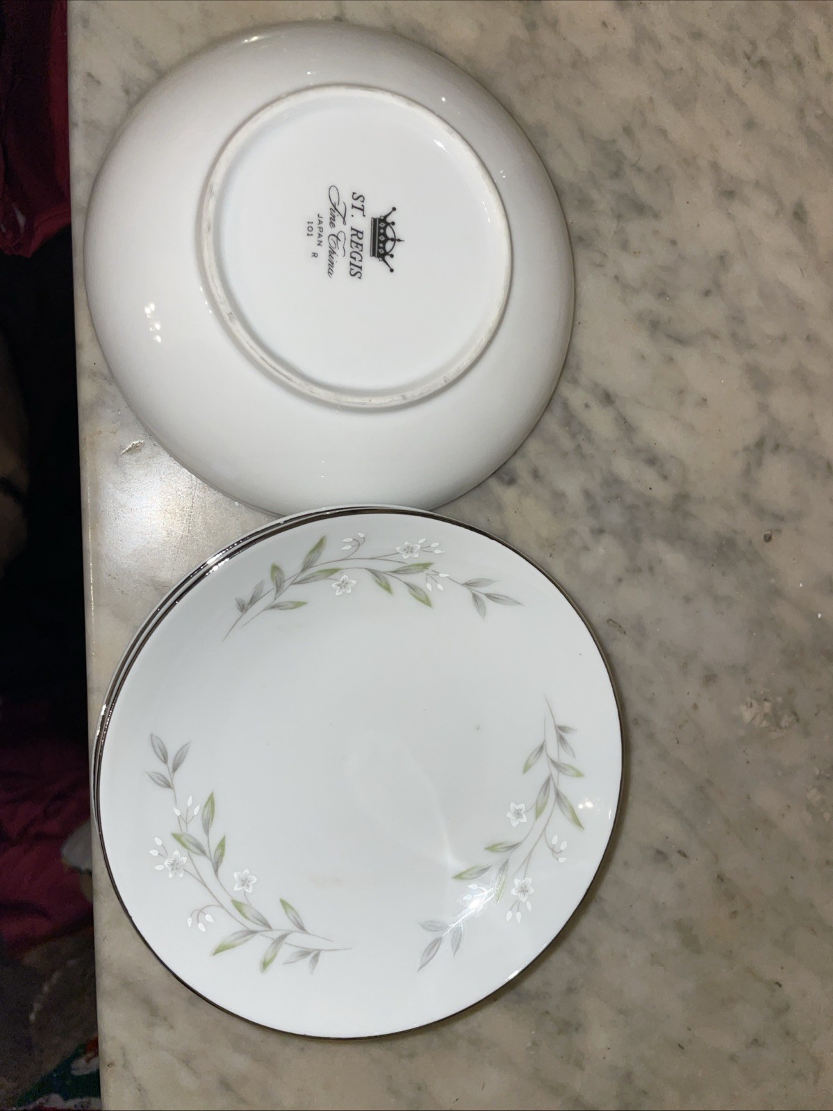 Discontinued 101 Pattern St Regis Fine China Japan Set Of Four 5.5″ Berry Bowls