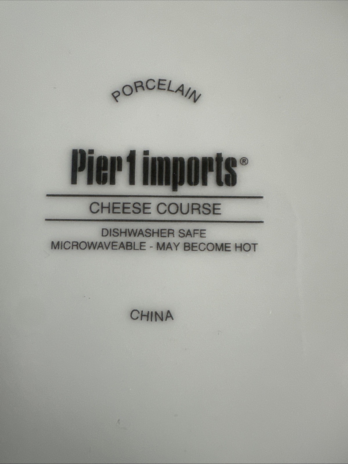 Pier 1 Imports Cheese Plates Set Of 4 6.5″ x 6.5″