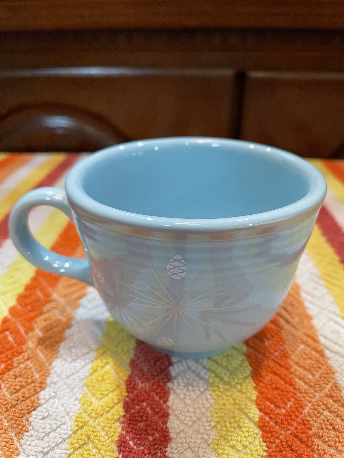 Fiesta HLCCA Cup And Saucer Atomic Pine 2026 Conference Exclusive Sky Pristine