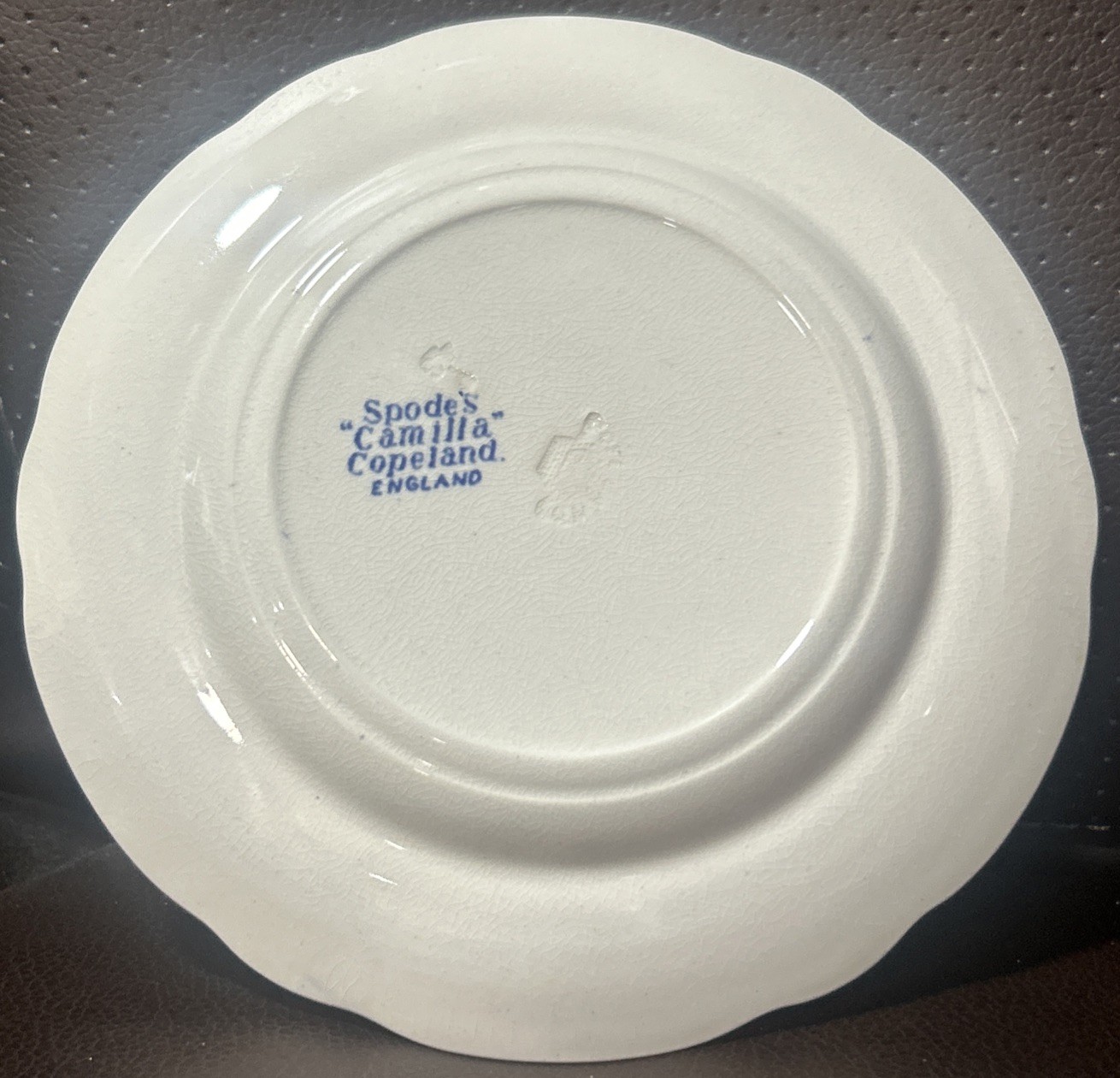 Vintage Copeland Spode Blue Camilla 6 1/4″ Bread and Butter Plates Set Of 6 +1