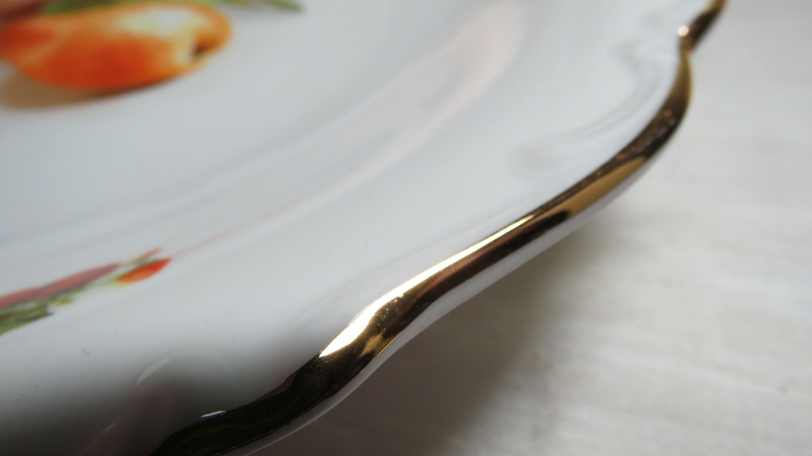 Schumann Arzberg Germany Pear and Nut Dish 11 3/4 inches