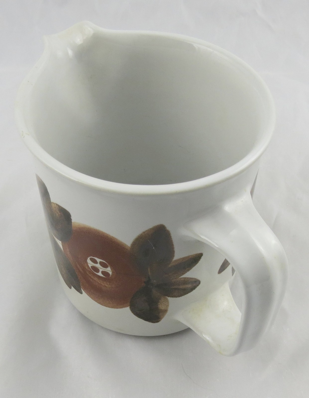 Arabia Finland Rosmarin Brown Pitcher 5-1/4″ by 7-1/4″ Ulla Procope