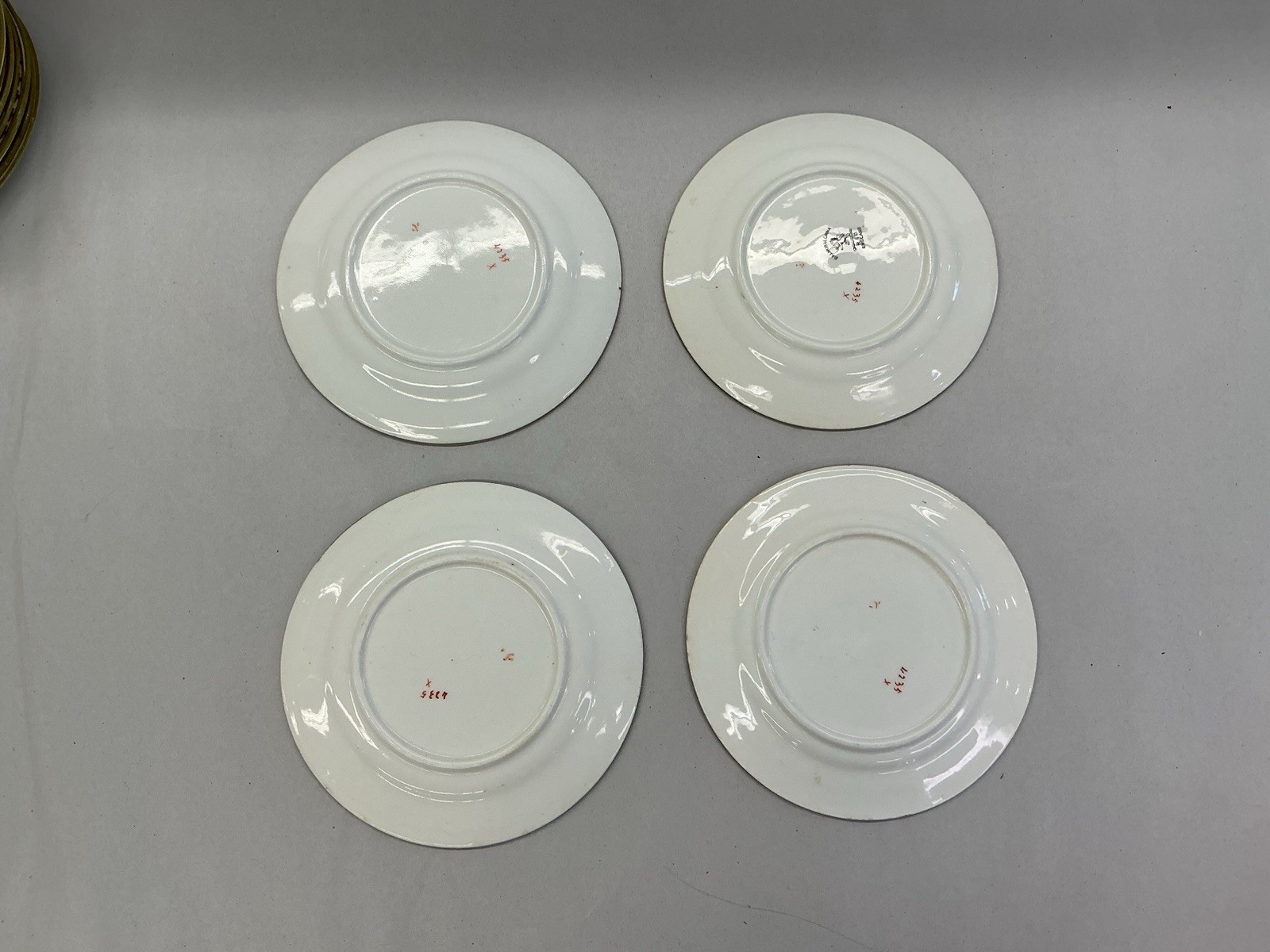 Anchor China India Tree Floral Blossom Set Of 12 6” Plates