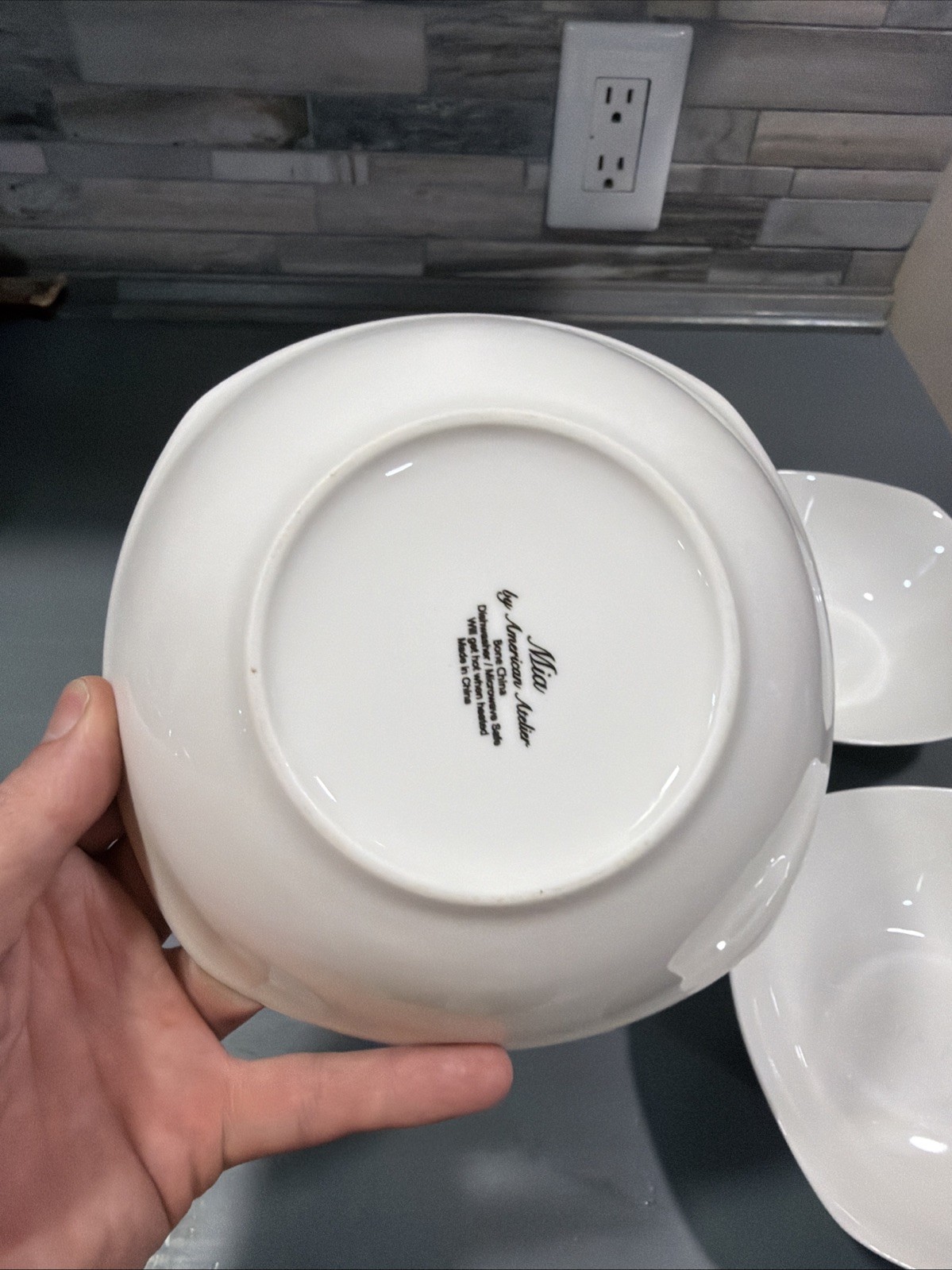American Atelier ‘Mia’ Bone China Cereal Bowls Set Of 4