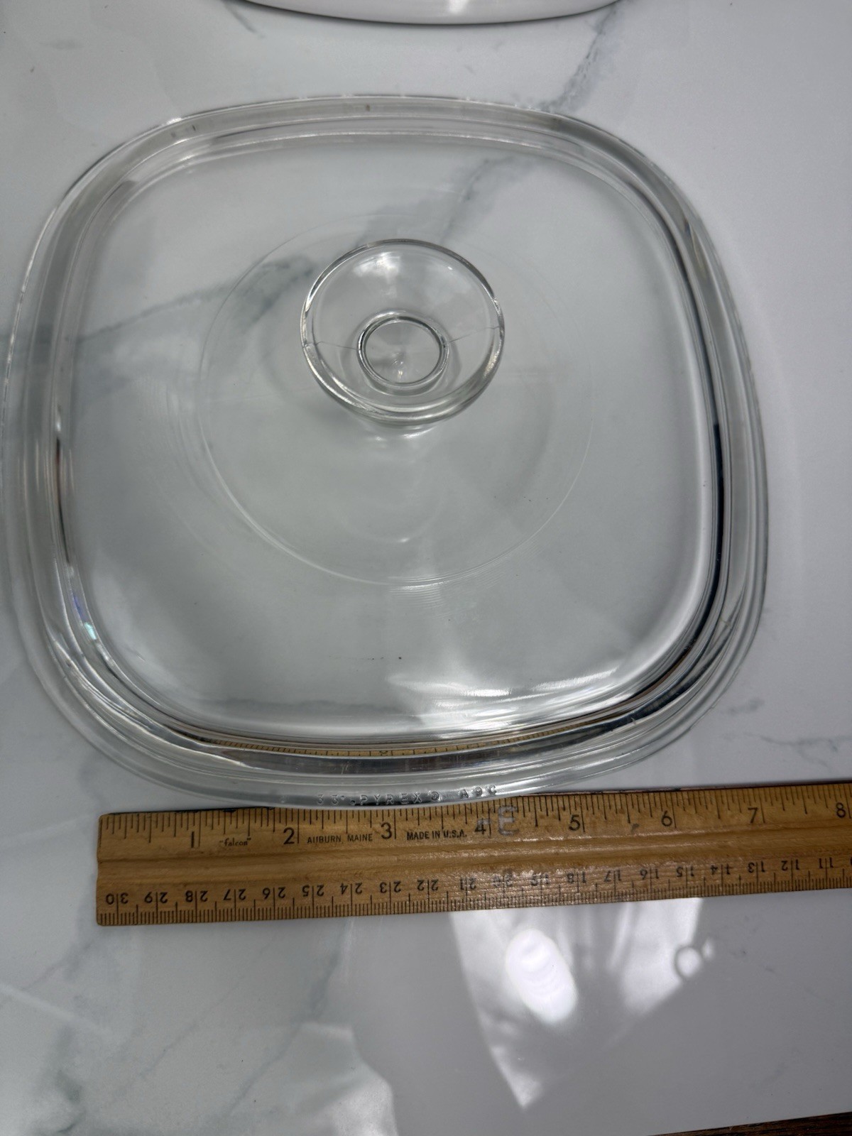 Set Of 3 Vintage Corning Ware Blue Dusk Casserole Dishes with 2 Glass Pyrex Lids