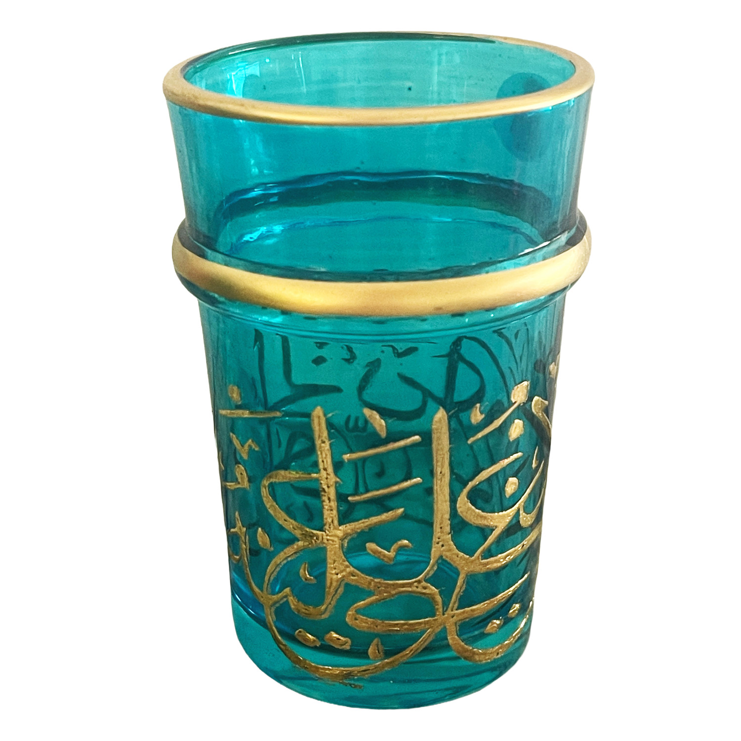 Moroccan Tea Glasses Espresso Shot Glass Handmade Turkish 6-pack Multi-Colored