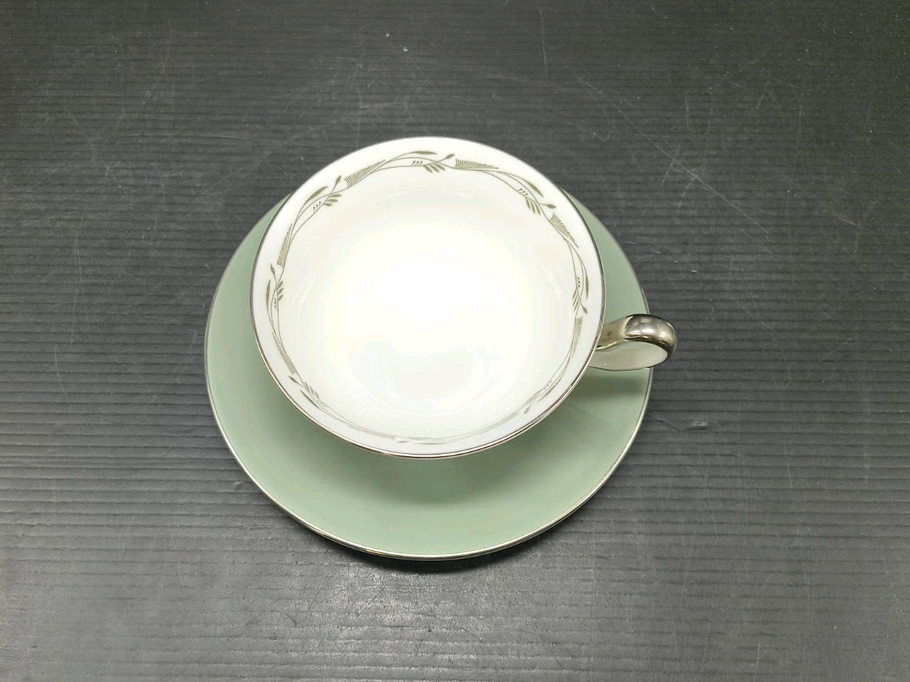 Wedgwood Halford Coffee/Tea Cups and Saucers – Excellent Used Condition Pair