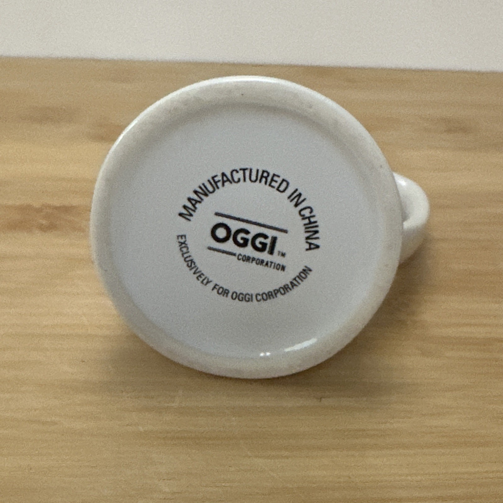 OGGI White Ceramic Milk Creamer Pitcher Replacement Small 4.25″