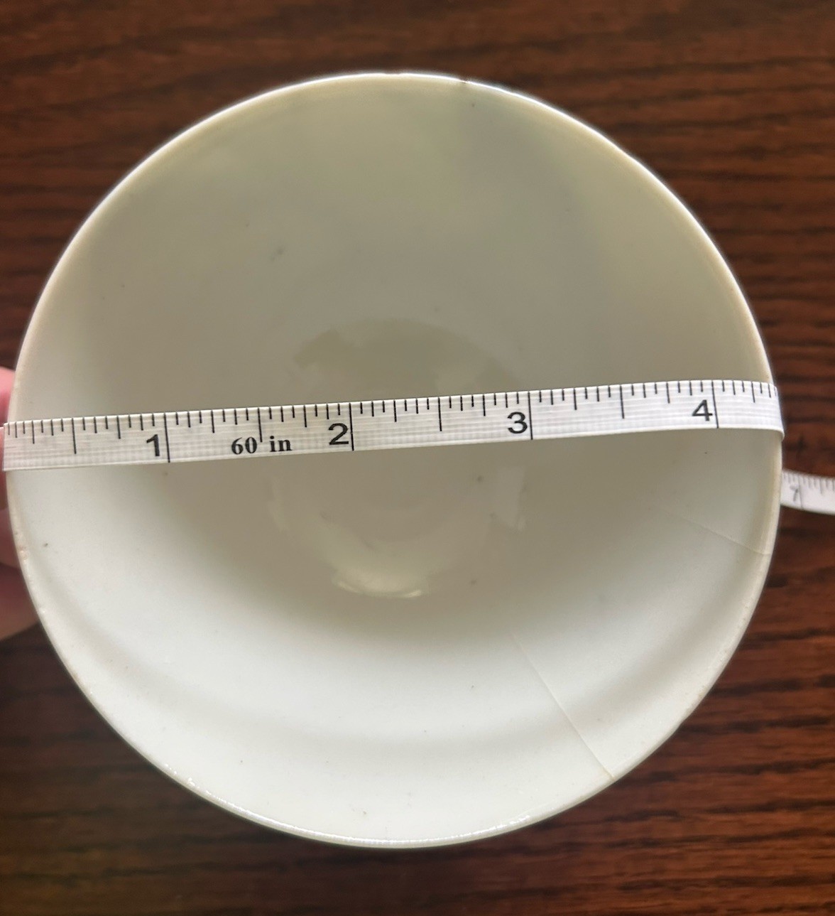 KA Made In OCCUPIED JAPAN Footed Tea Bowl – 4-3/8″ diameter x 2-1/4″