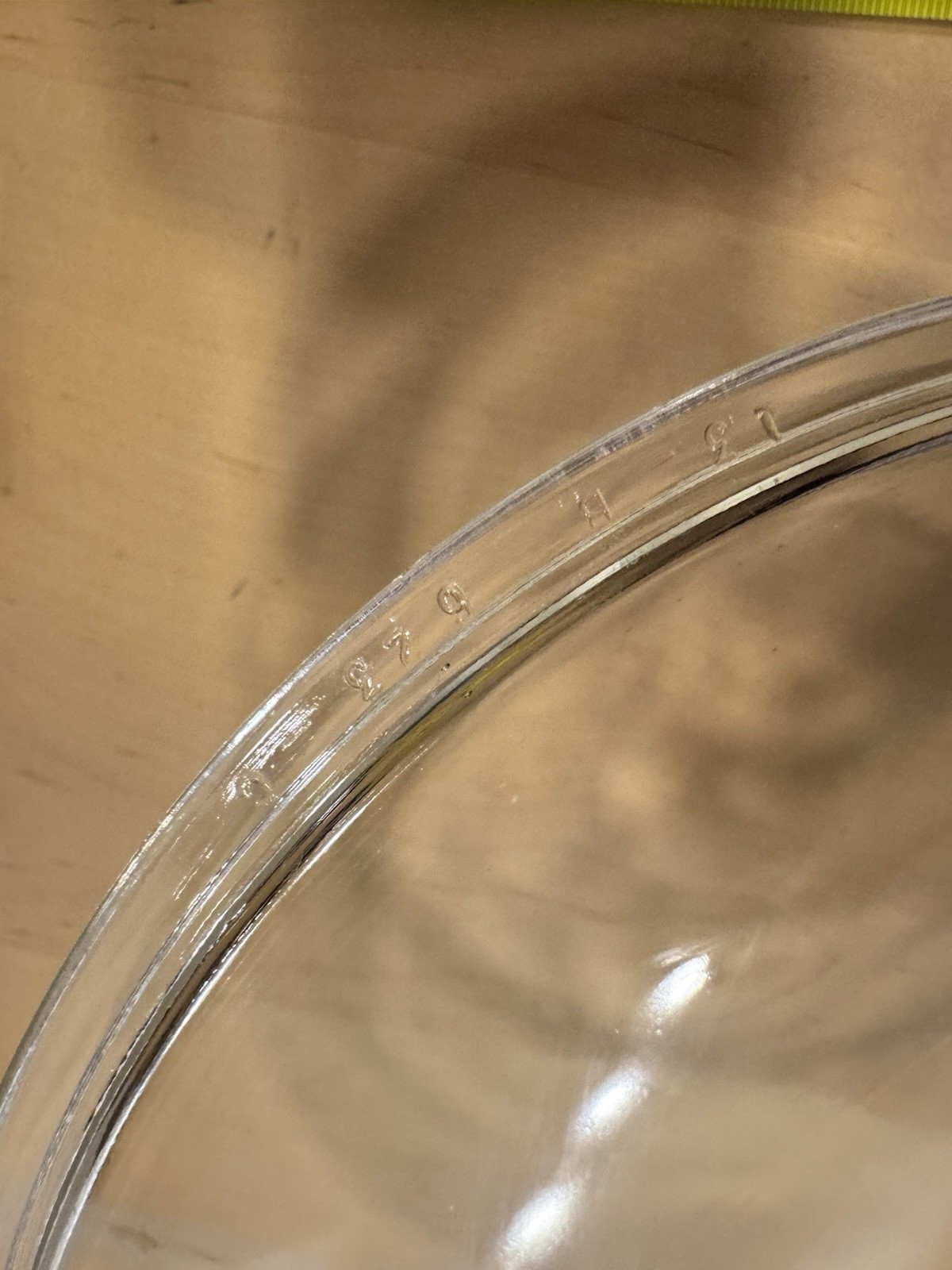 Vintage Pyrex Replacement Glass Lid 623C Round 8″ Lid Only Clear Casserole Cover