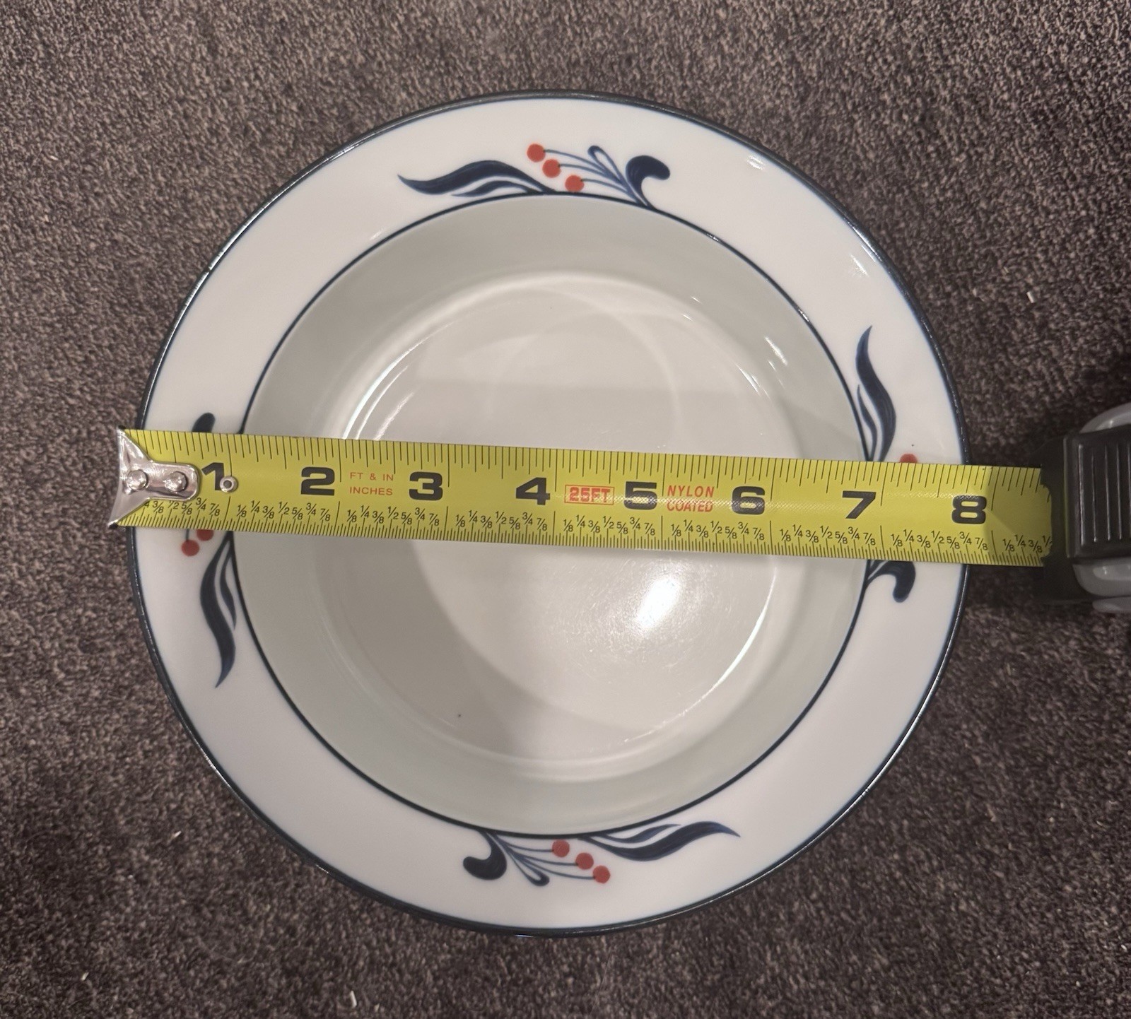Vintage Dansk Maribo Round Vegetable Bowl 7 7/8 Inches Made In Japan