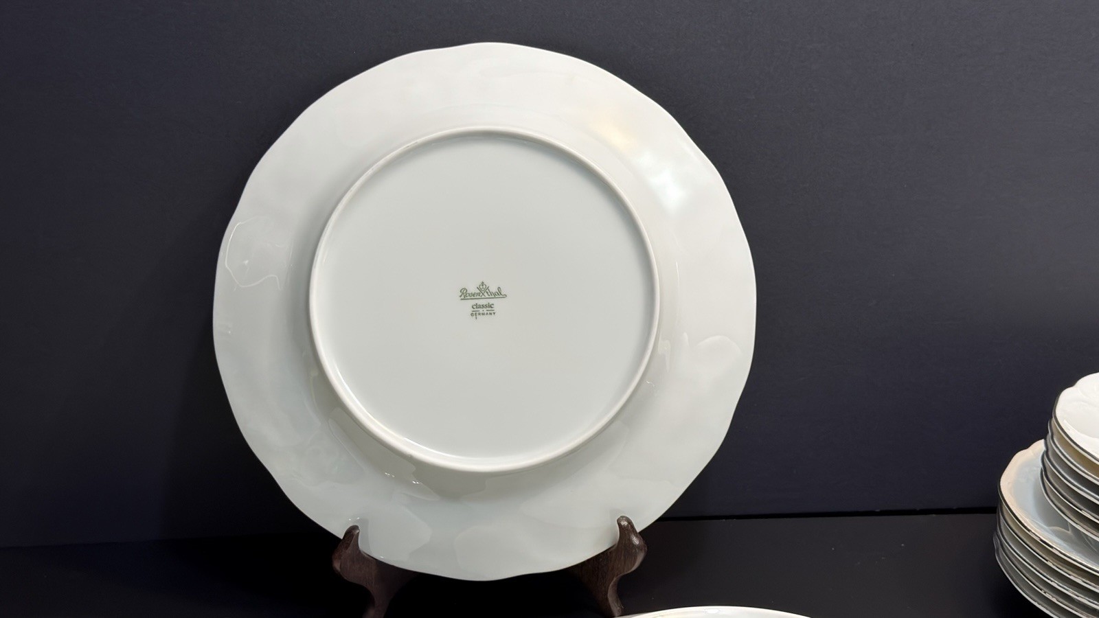 VTG Rosenthal Germany Sanssouci White Embossed 15Pc Dinner Set 5place Setting EC