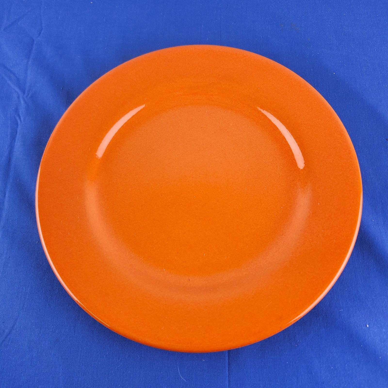 Waechtersbach Orange Ceramic Dinner Plate 10 3/4 inches diameter