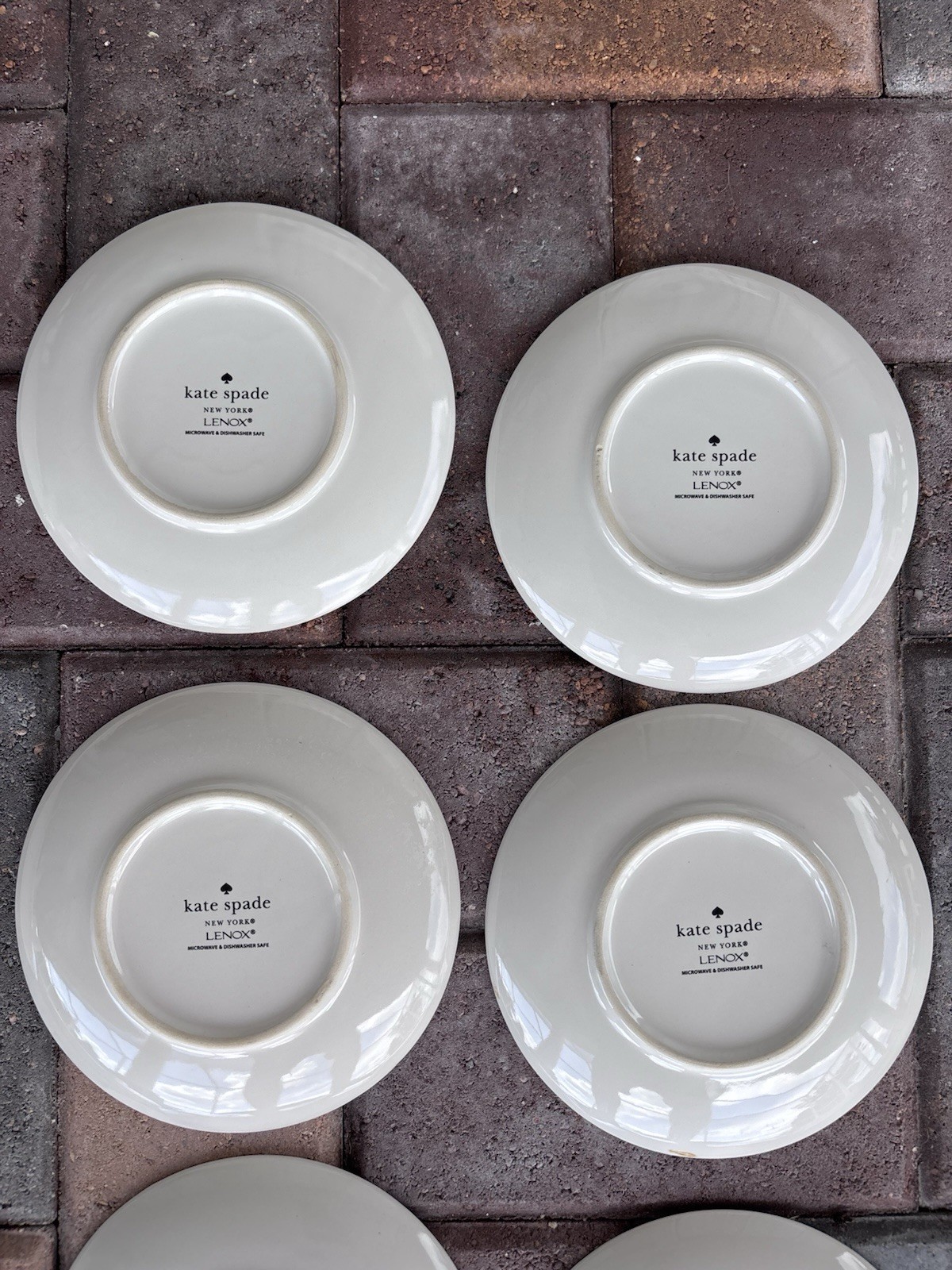 Set Of 18 Lenox Kate Spade New York All In Good Taste Appetizer Dessert Plate 6”