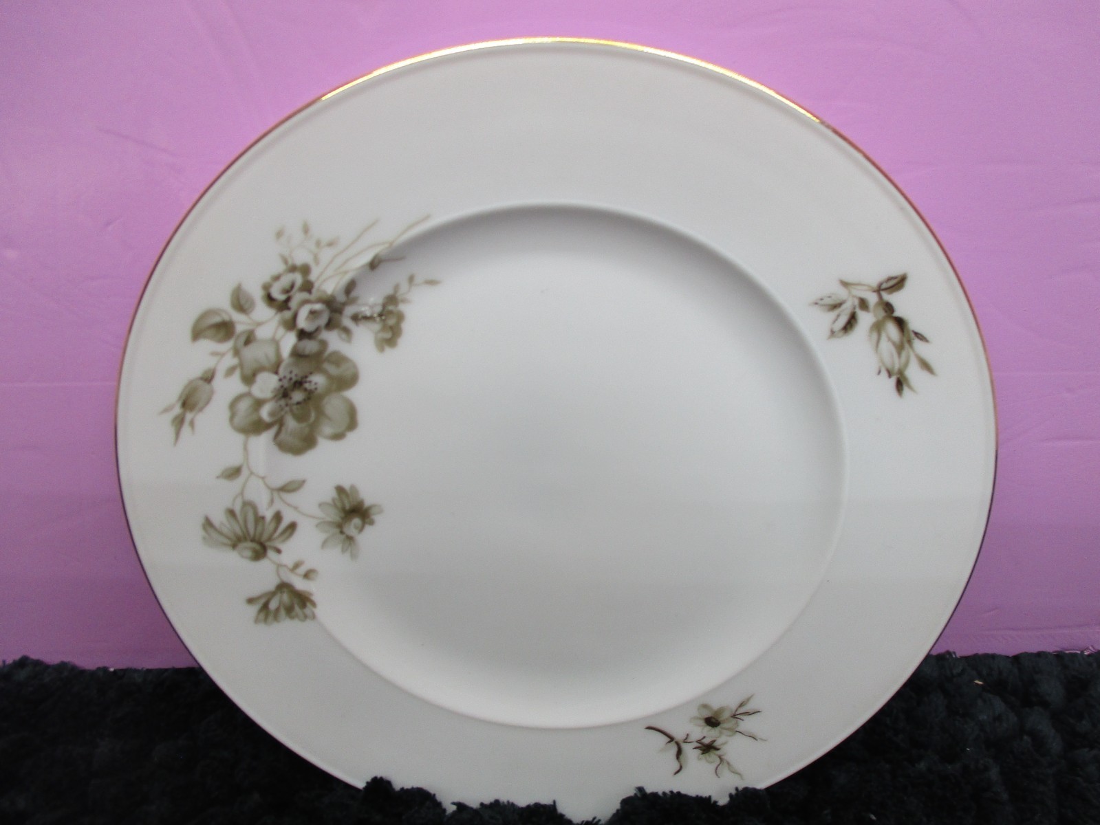 Vtg Mismatched China 5~Dinner Plates~5 Bread~Set Of 10 England~Germany~Japan~USA