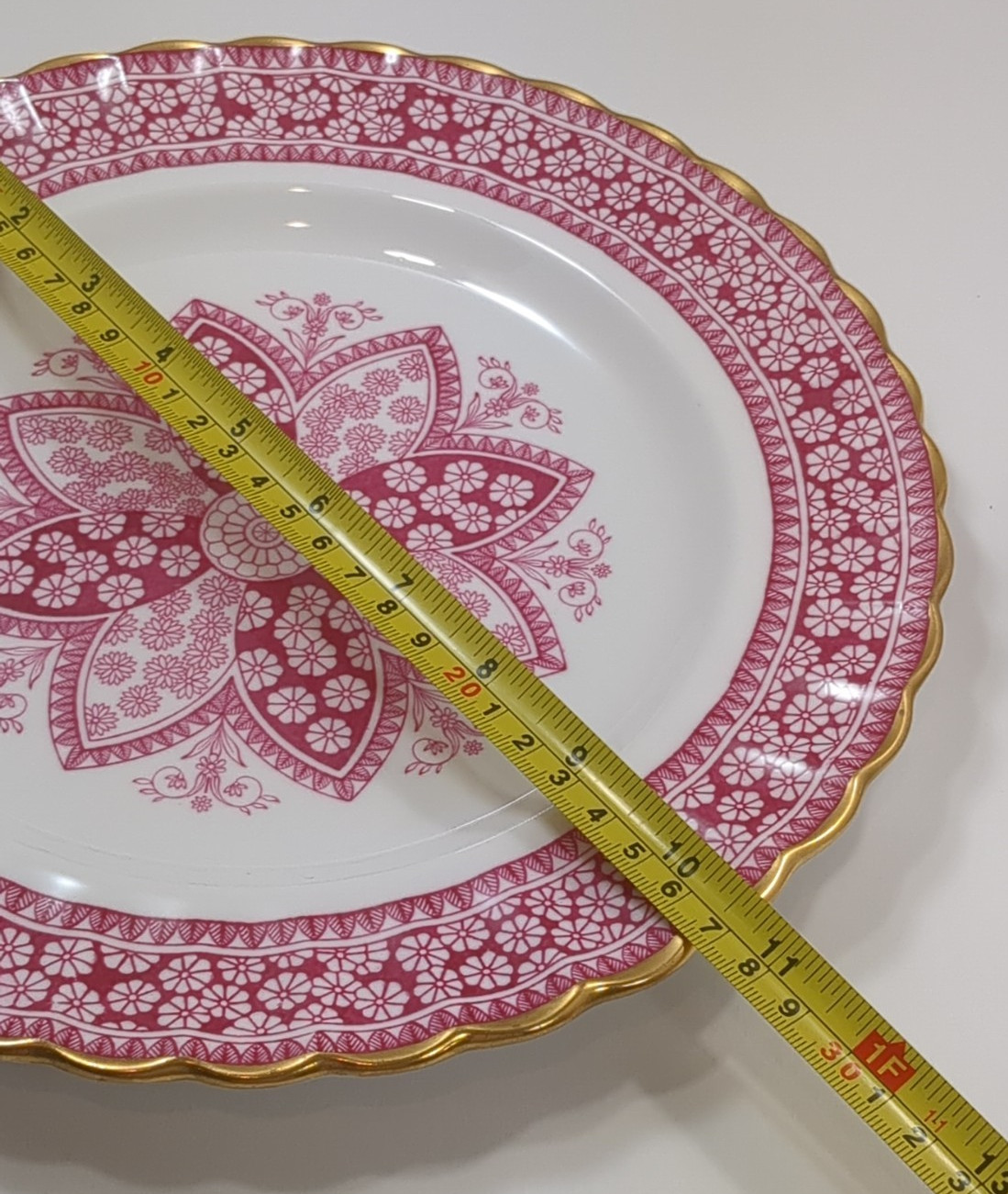 Primrose By Spode Dinner Plate 10 3/4” And 6 1/2″ Saucer Excellent Condition