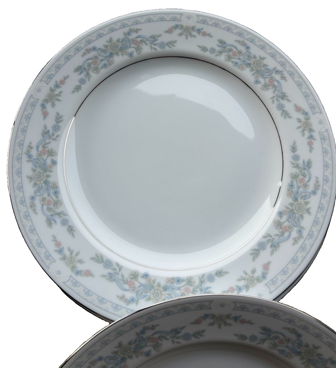 Somerset by NL Excel Vintage China Floral Silver Set Of 42