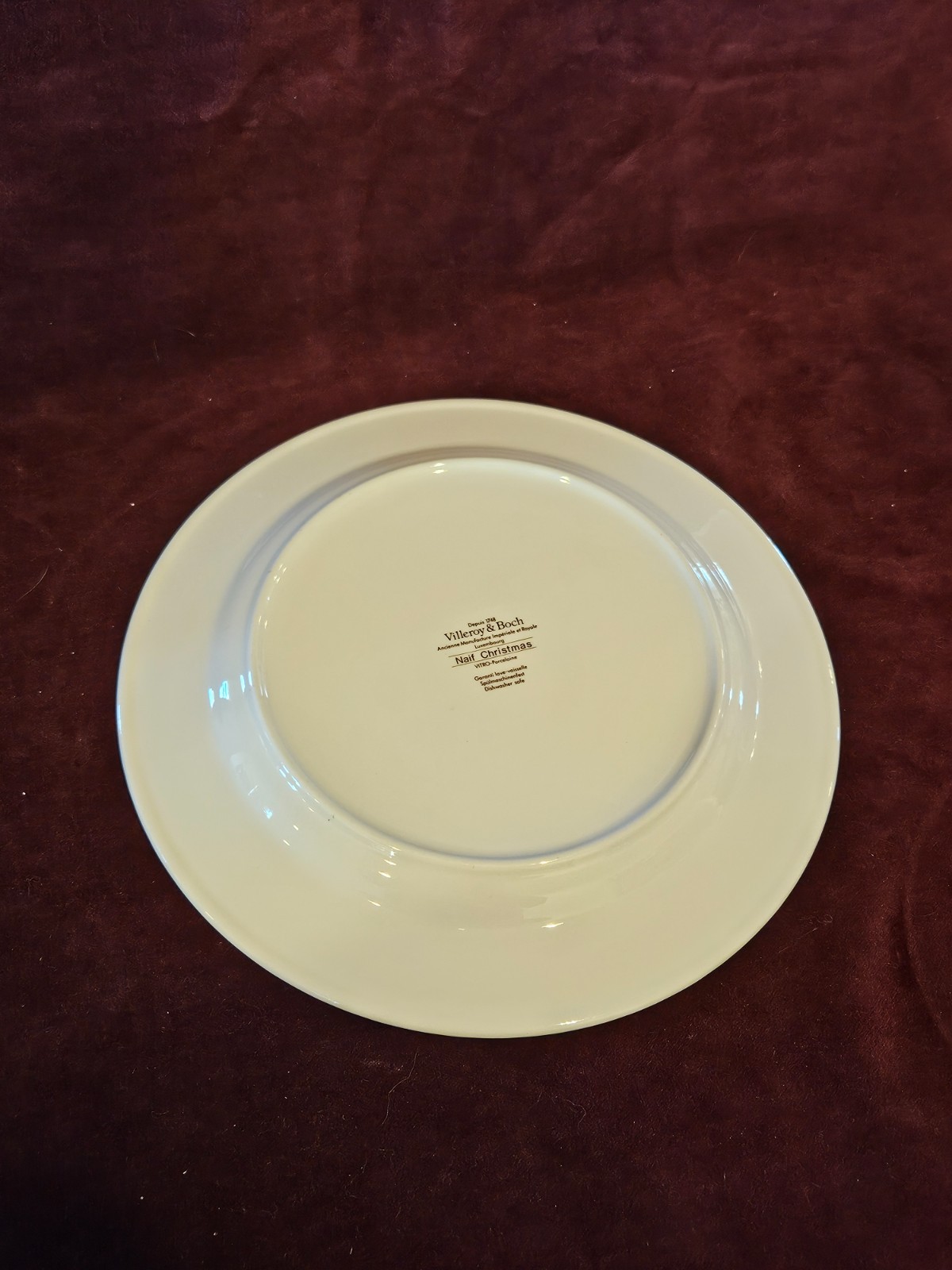 Villeroy & Boch Luxembourg Naif Christmas Dinner Plate(s) 10-1/2″