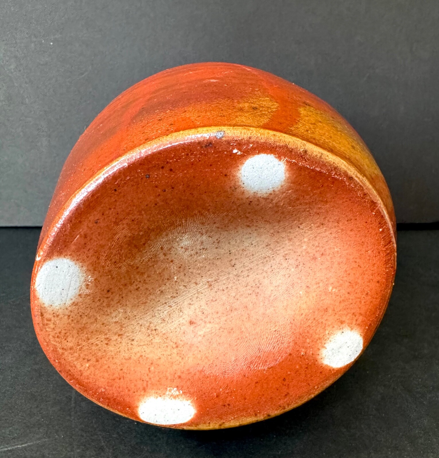 Contemporary handcrafted Sagger fire pitcher 9”