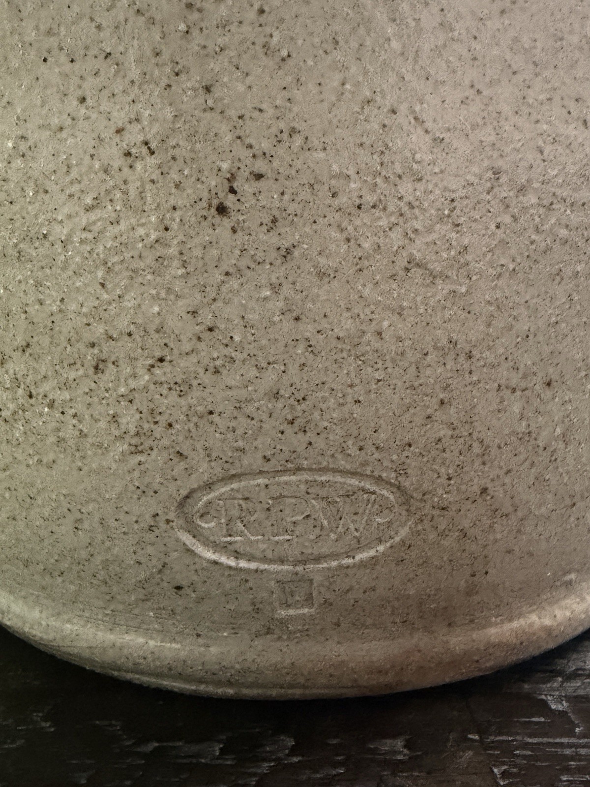 Vintage Ethan Allen Stoneware Crock RPW Robinson Ransbottom Hand Painted Cobalt
