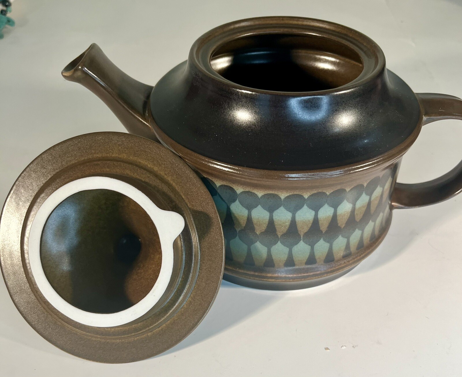 VTG Ceramic Country Wallace Tea/Coffee Pot Design By Goebel Germany Cottagecore