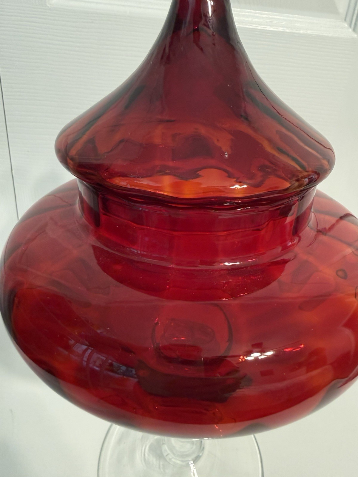 Gorgeous Ribbed Optic Circus Tent Empoli Tangerine Glows