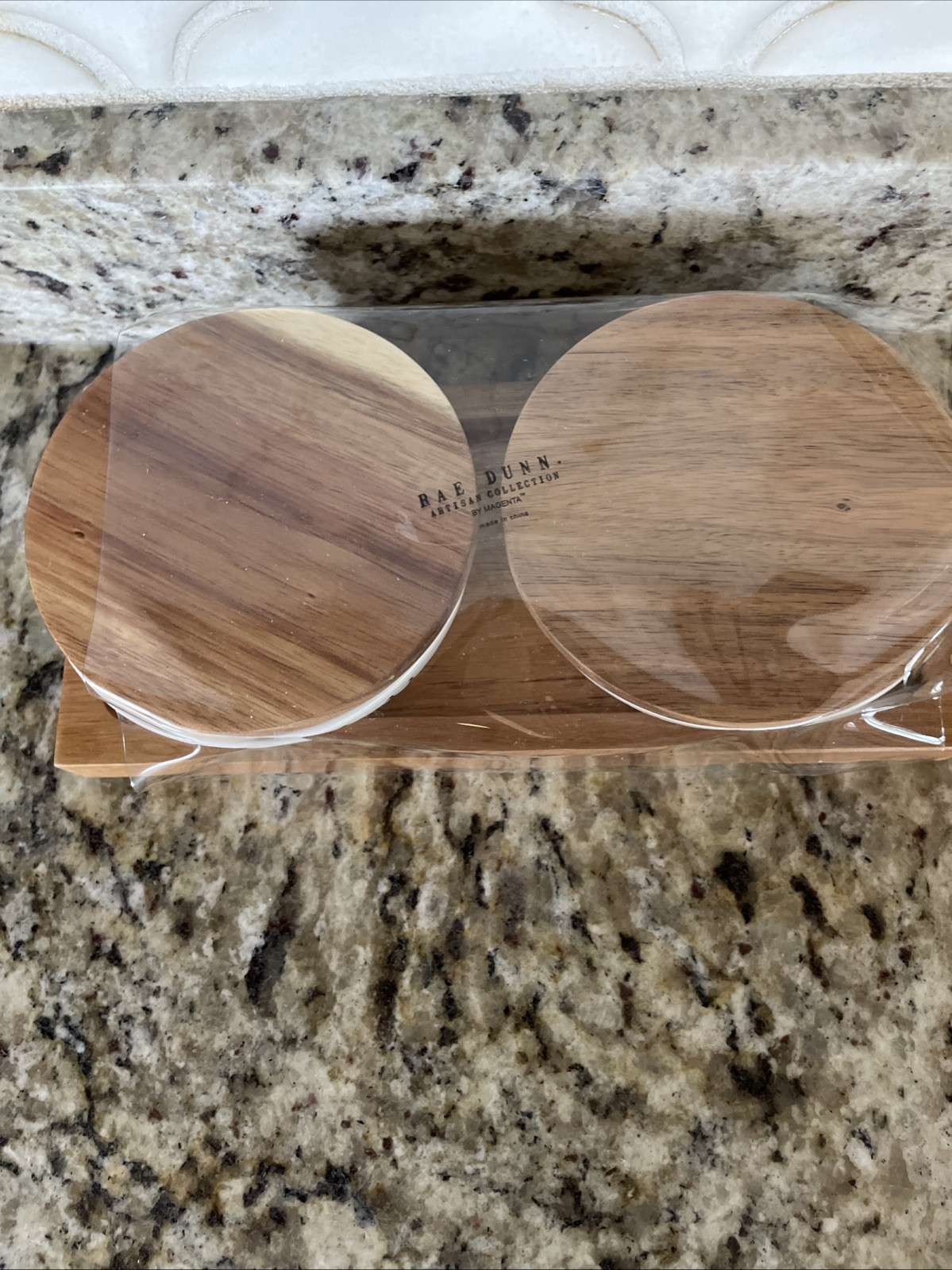 Rae Dunn PINCH DASH Seasoning Prep Mixing Bowls W/ Wood Lids & Tray NEW