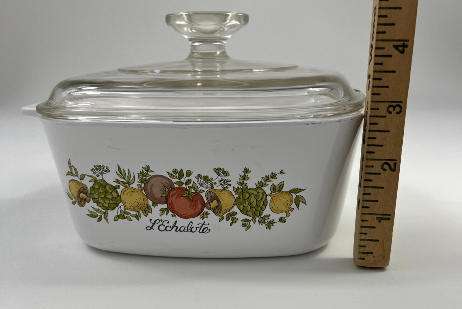 Corning Ware Spice of Life L’Echalote 1.5 Liter Casserole A-1 1/2-B With Lid
