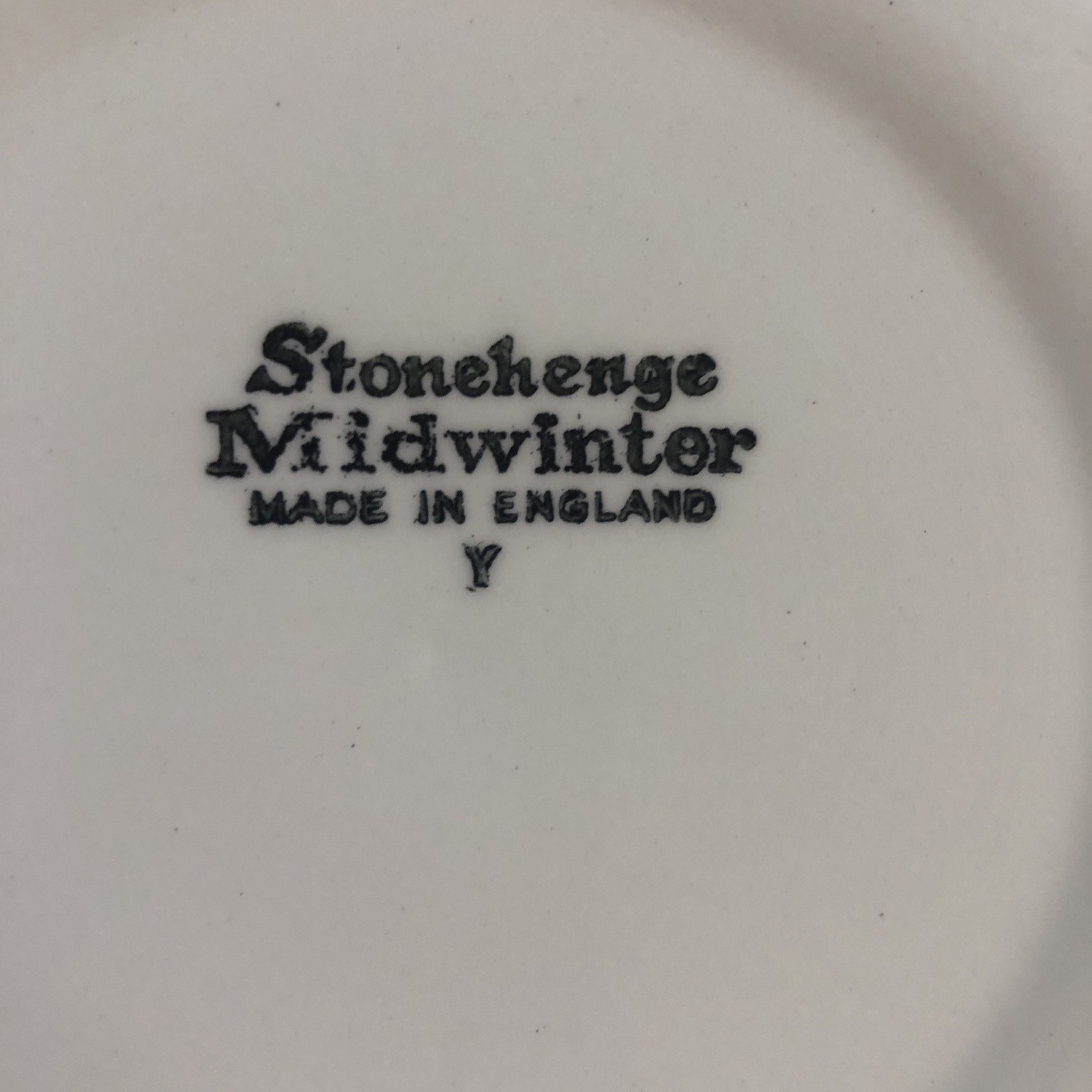 Stonehenge Midwinter White Cups & Saucers Tea Coffee Mugs England SET OF 12