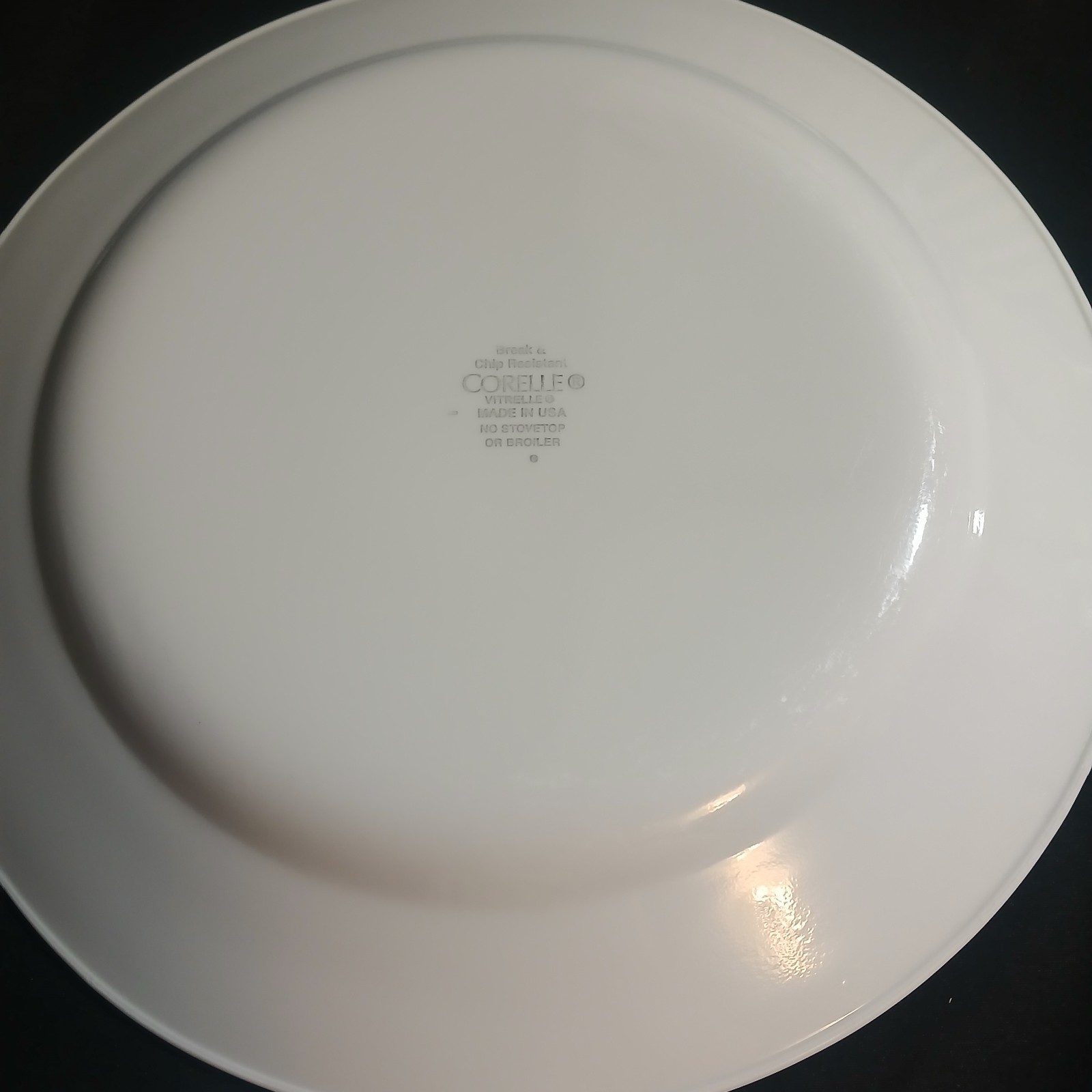 Set Of 4 Corelle Corning Watercolors Vitrelle Luncheon Salad Plates 8 1/2″