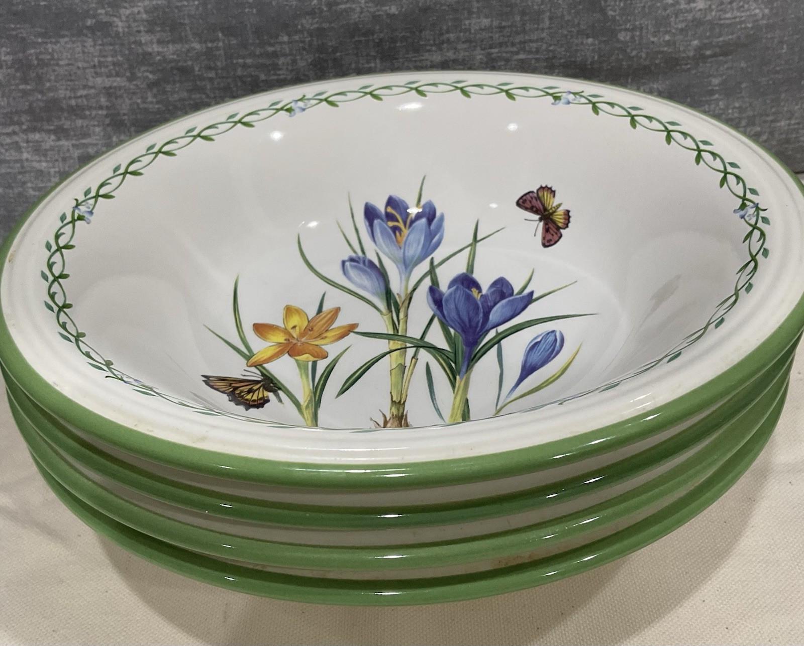 Studio Nova Garden Bloom Y2372 Bowls Cereal/Soup Floral Set of 4