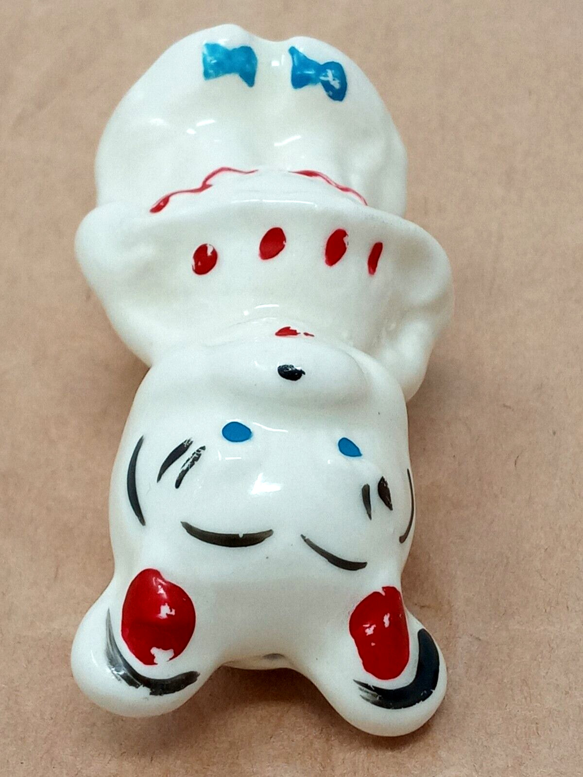 Shawnee Pottery Minnie Mouse Shaker single Cold Painted Ceramic 1950s