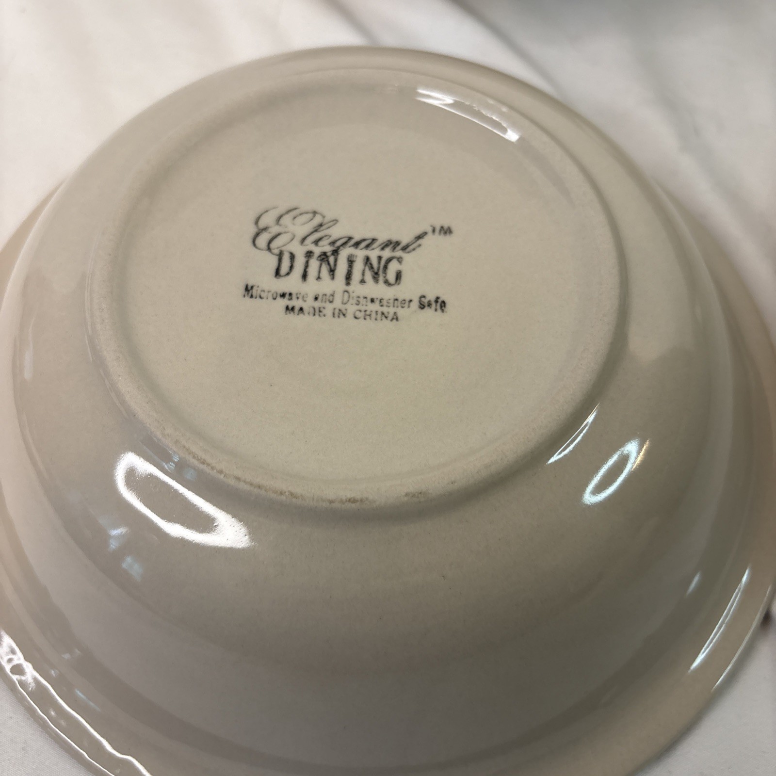 4 Elegant Dining Snowman 8 1/4” Vegetable Bowl Winter Christmas