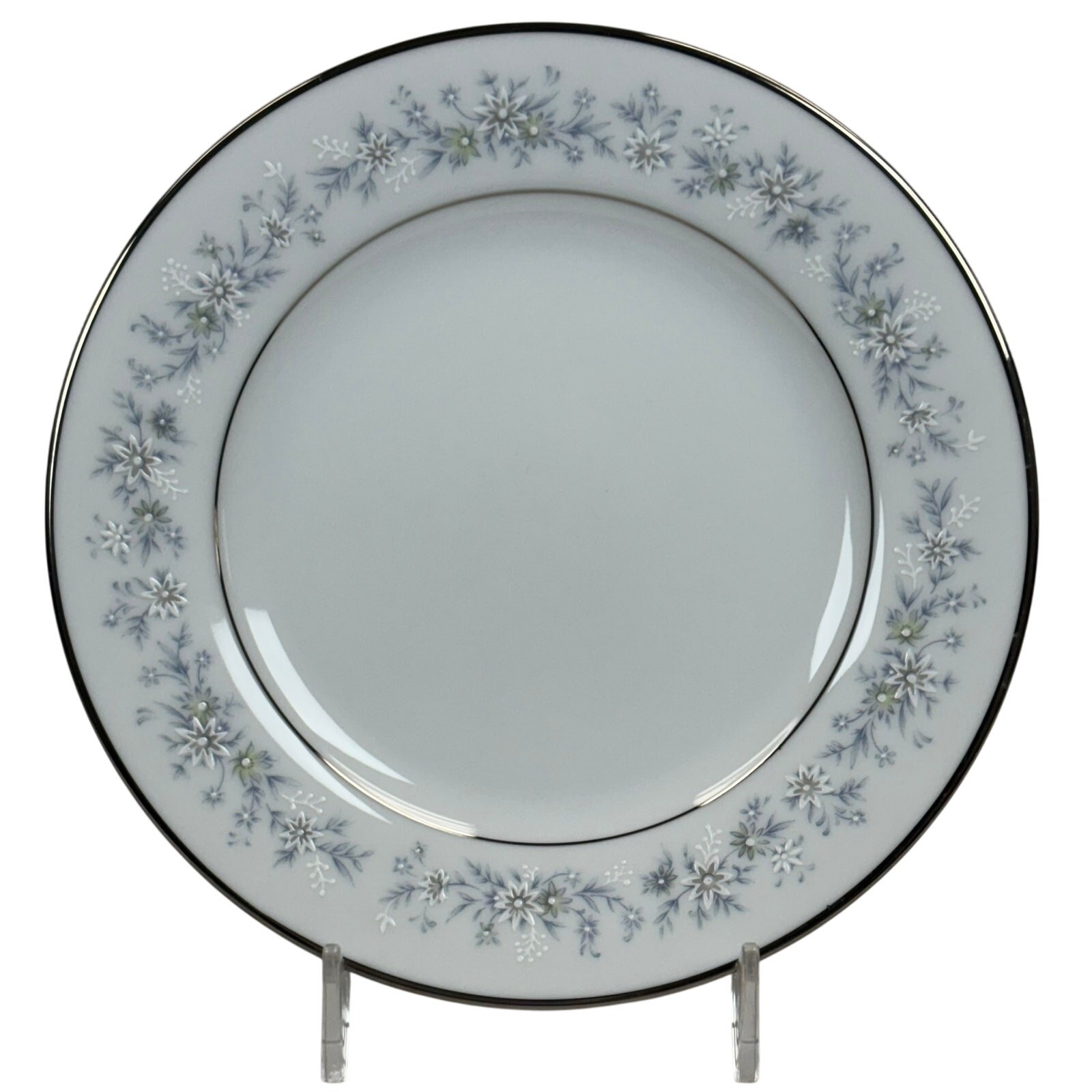 Noritake Contemporary Fine China Marywood 2181 Bread Plate 6-3/8 Platinum Trim