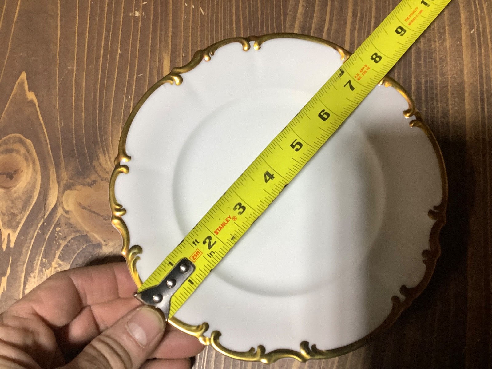 Hutschenreuther PASCO BRIGHTON 7763 Salad Plate 7 3/4 Inches bavaria Germany lhs