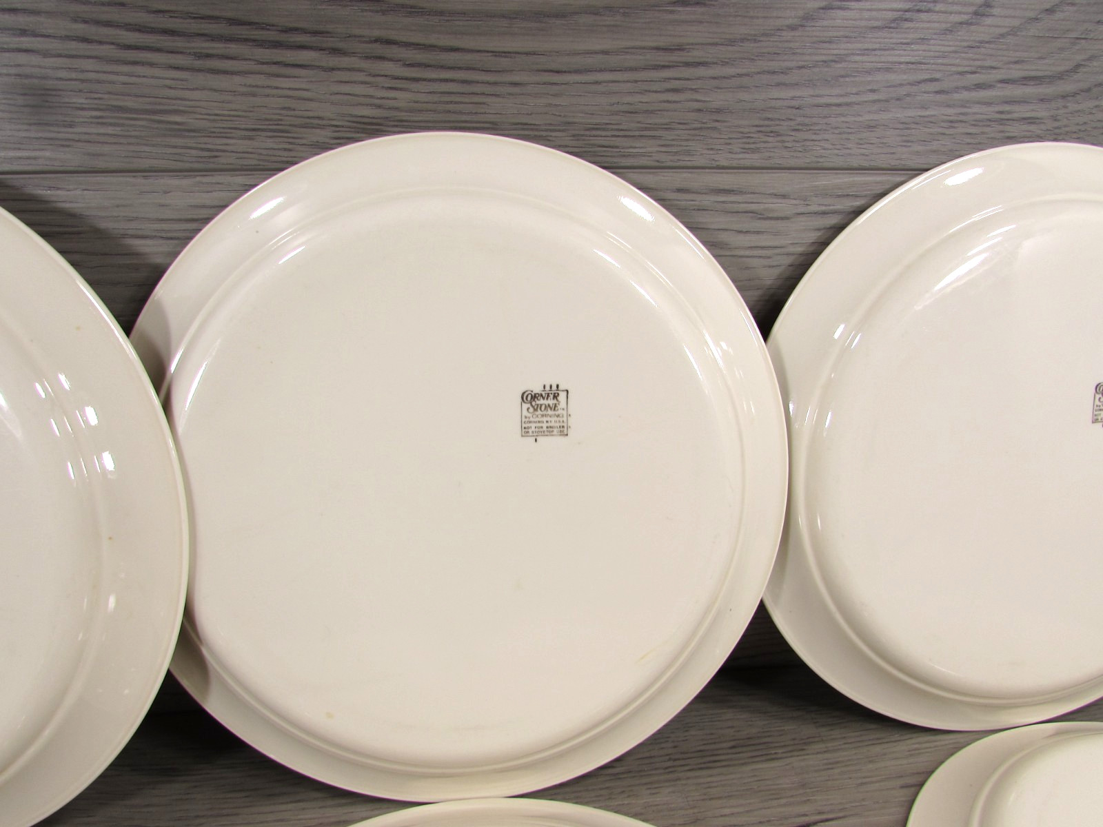 Vintage Corning Country Promenade Goose Duck 10.25″ Dinner Plates Set of 8