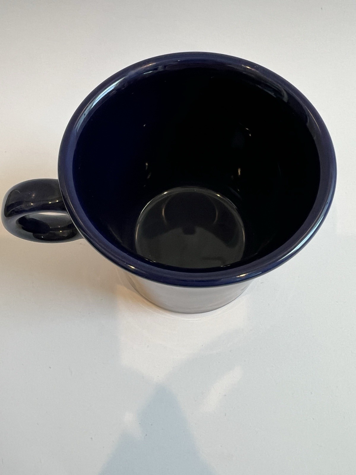 Fiestaware Coffee Cup Tom & Jerry O-Ring Handle Mug Fiesta Ware Cobalt Blue #105