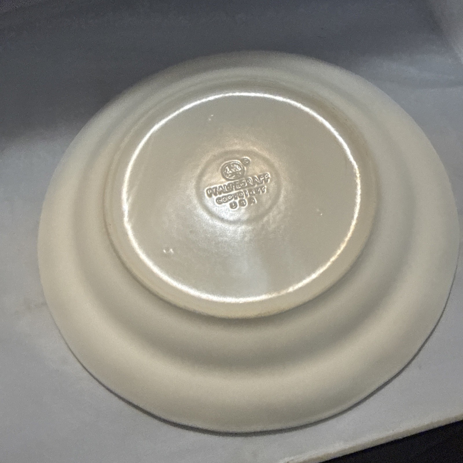 Vintage Pfaltzgraff TEA ROSE Set of 6 Dinner Plates Scalloped Edge 10 3/8”