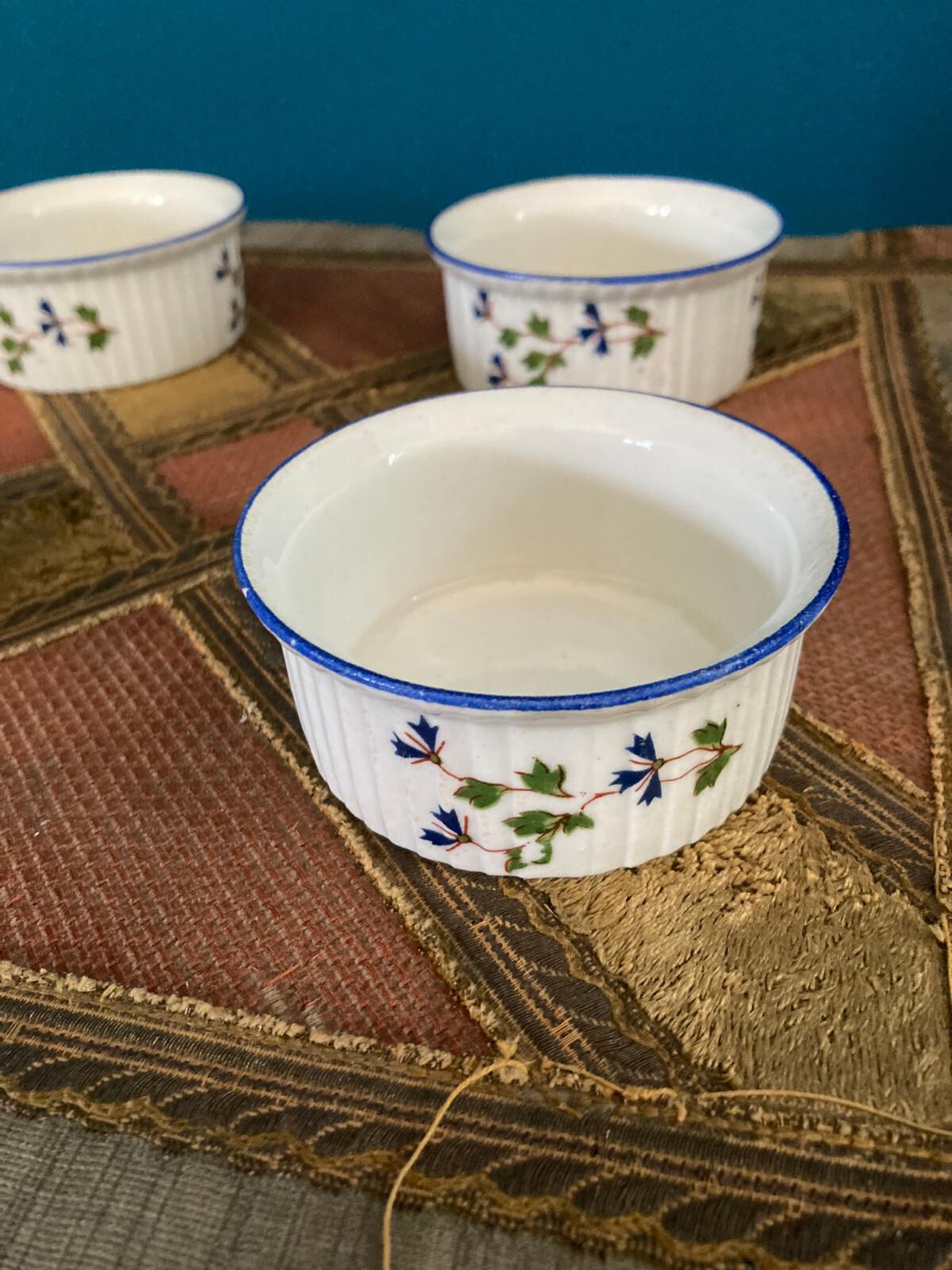 Set of 4 Vintage Limoges 3″ Souffle Baking Dish