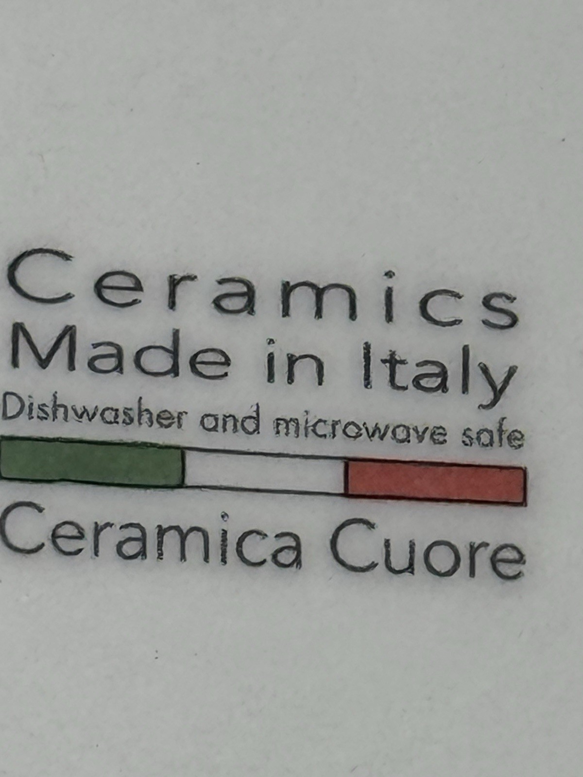 Italian Olive Dinner Plates Set of 2 | Green Rim | Made in Italy ceramica cuore
